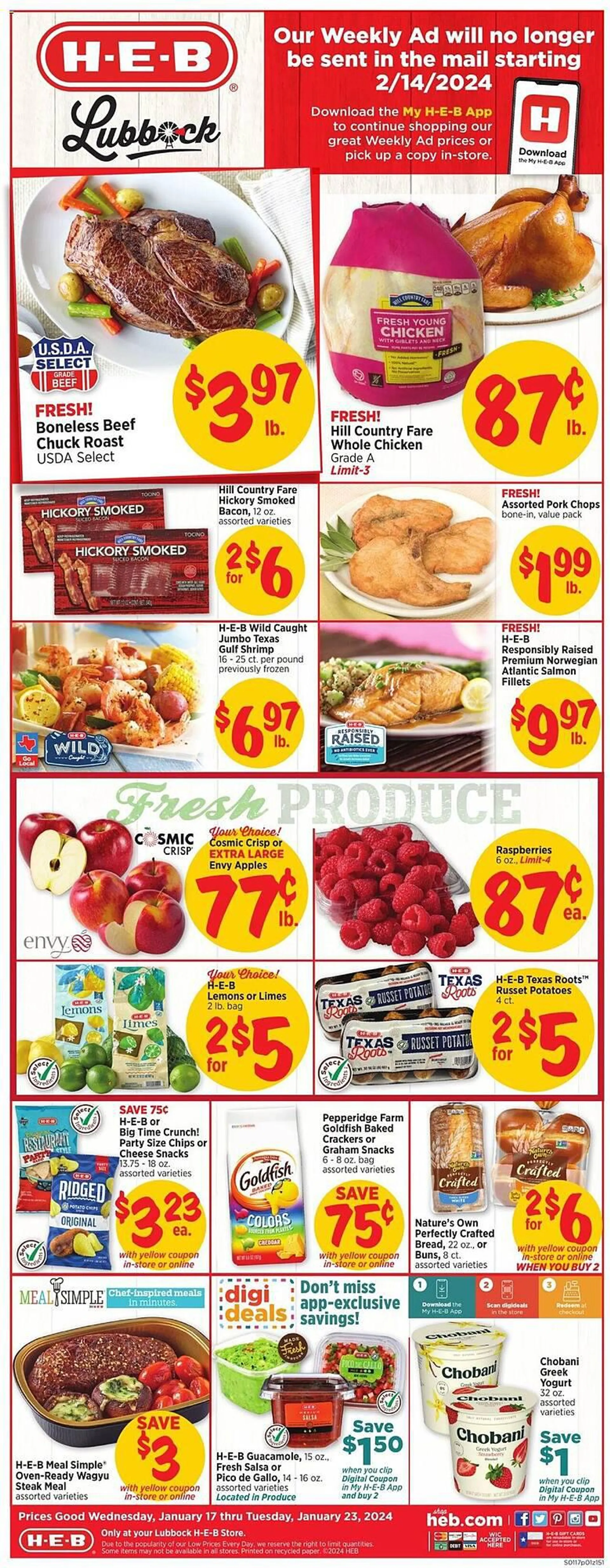 H-E-B Weekly Ad & Deals. Discover This Week's Sales