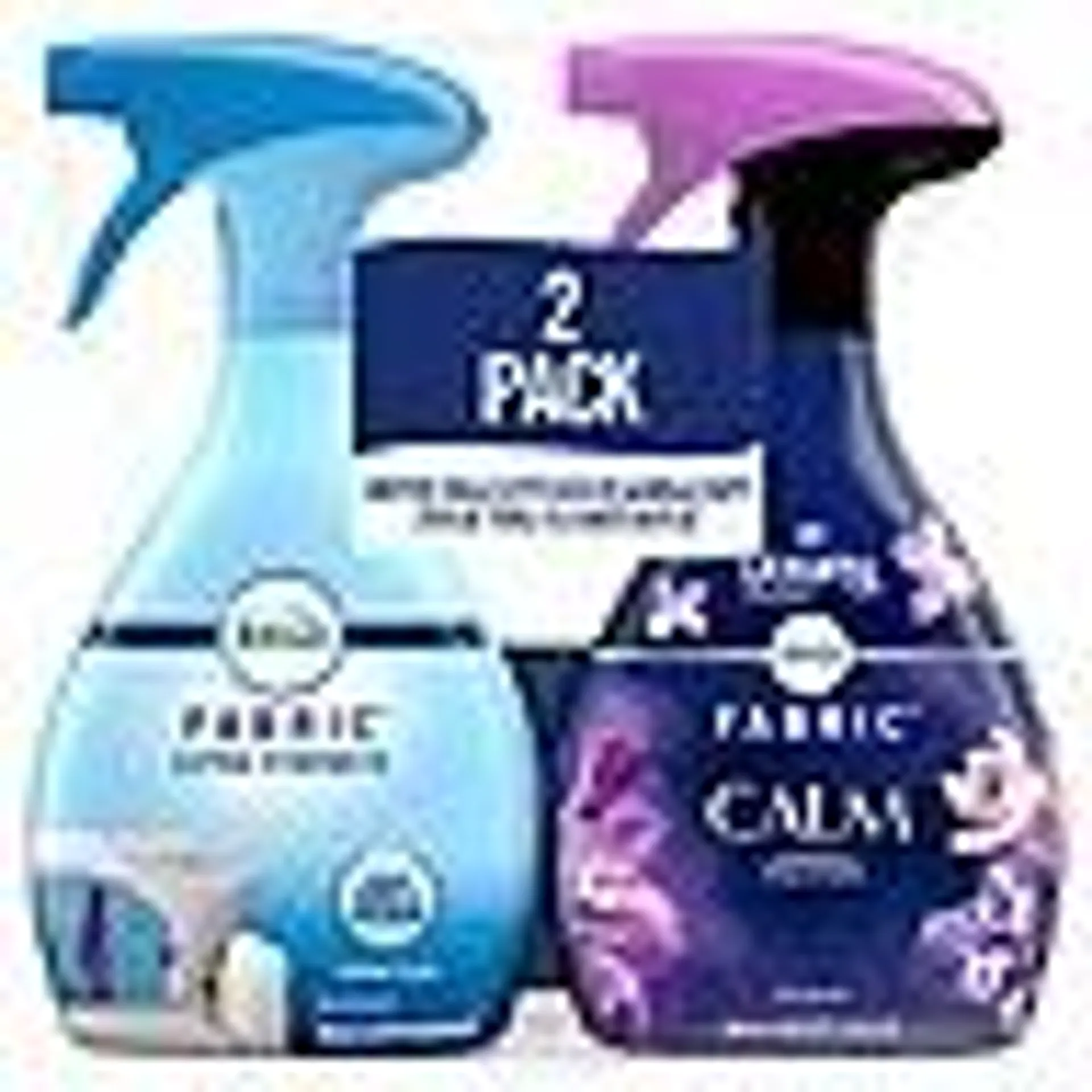 Febreze Extra Strength and Downy Fabric Spray, Original Scent and Calm, 50.6 fl. oz., Pack of 2