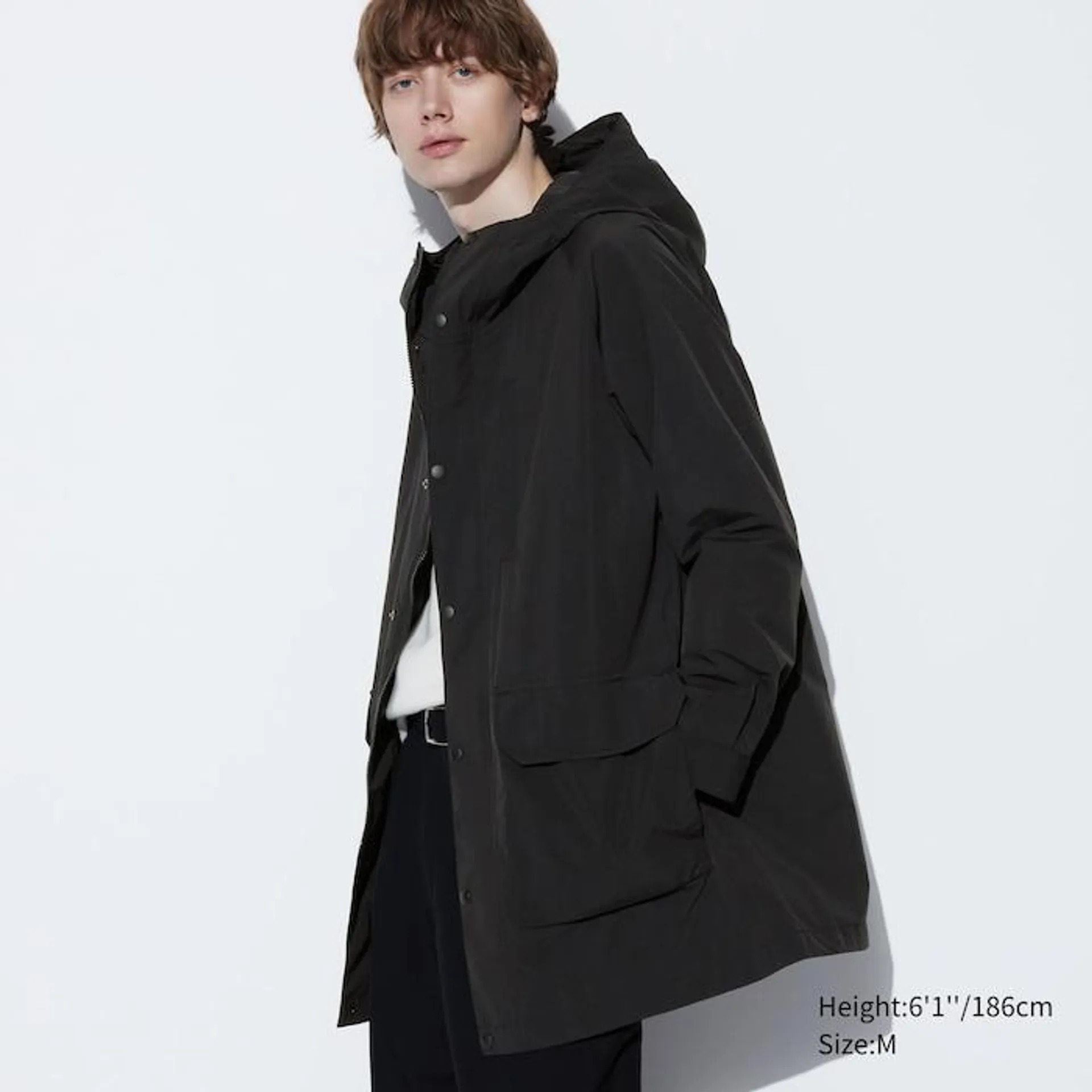 Windproof Hooded Coat