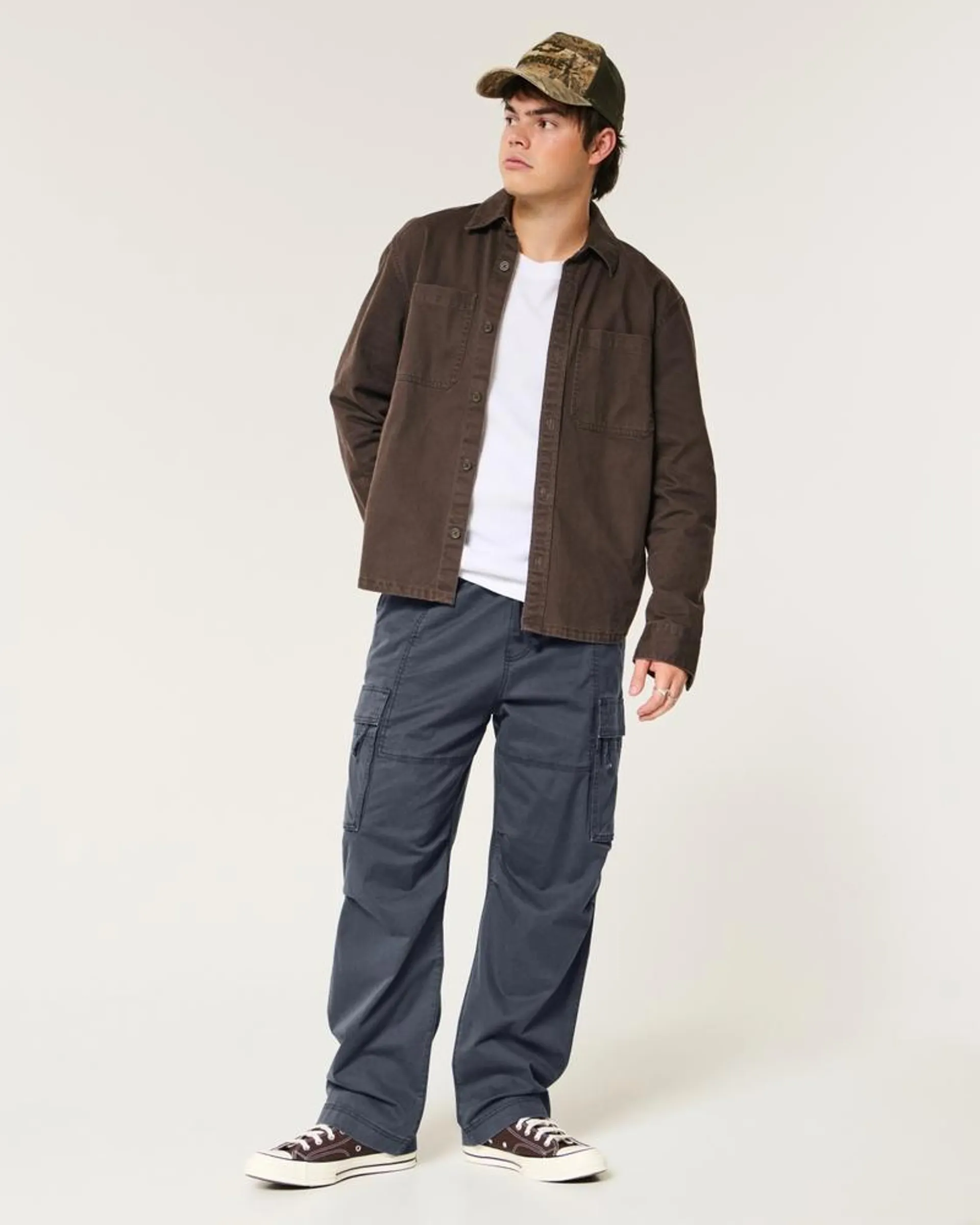 Baggy Cargo Pull-On Pants