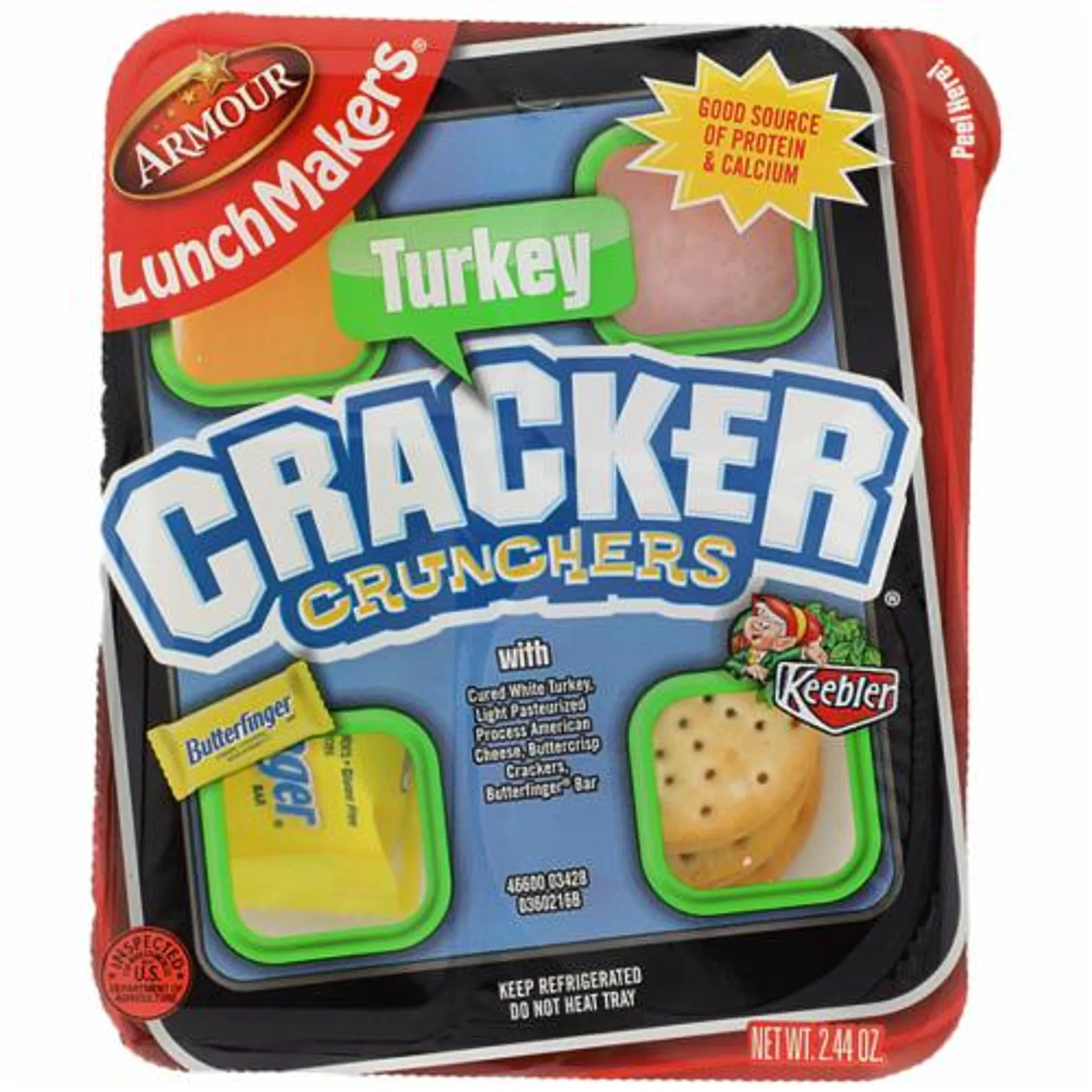 Armour LunchMakers® Turkey Cracker Crunchers Meal Kit