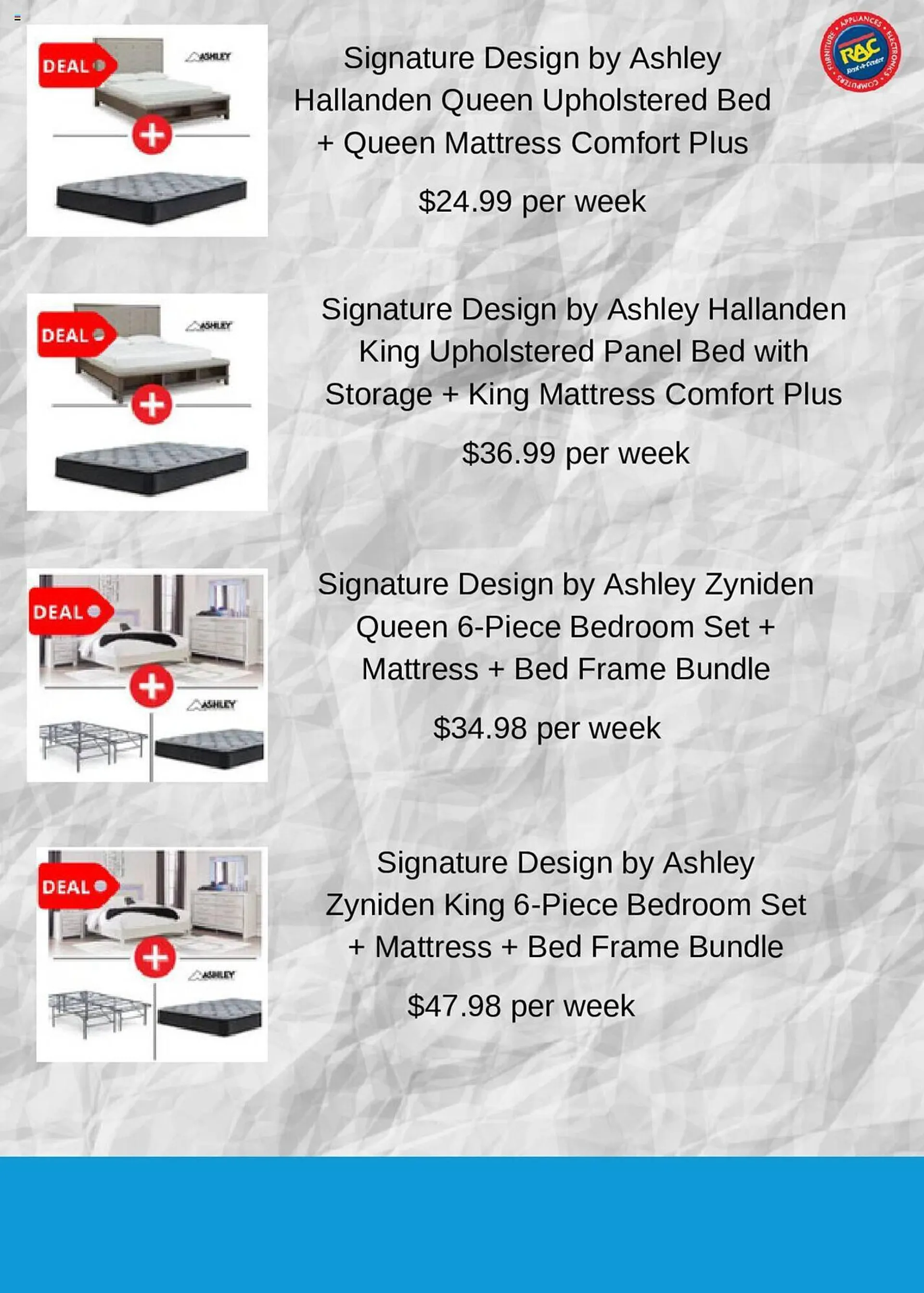 Weekly ad Rent a Center Weekly Ad from March 19 to June 3 2024 - Page 4