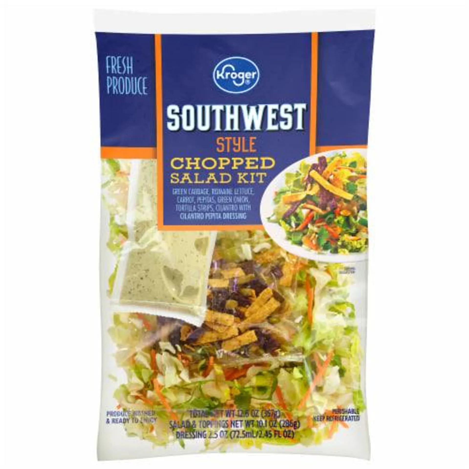 Kroger® Southwest Style Chopped Salad Kit Bag