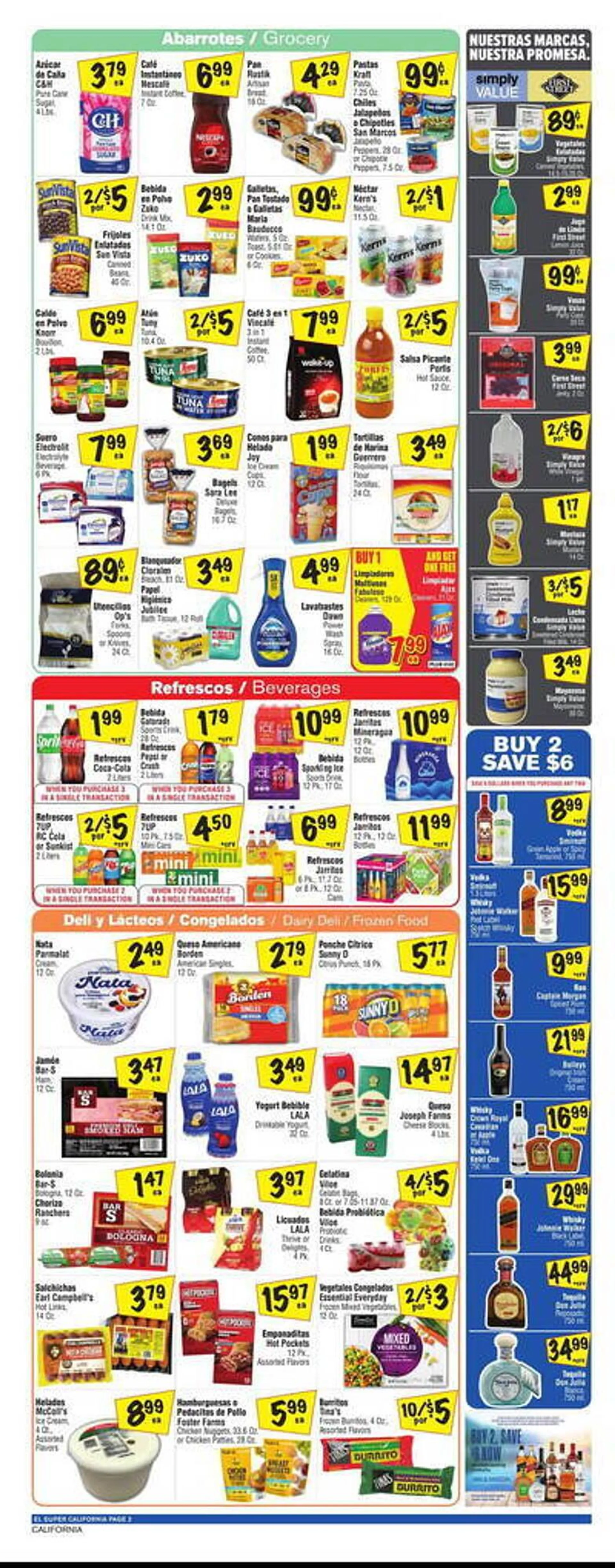 Weekly ad El Super Weekly Ad from May 14 to May 20 2025 - Page 2
