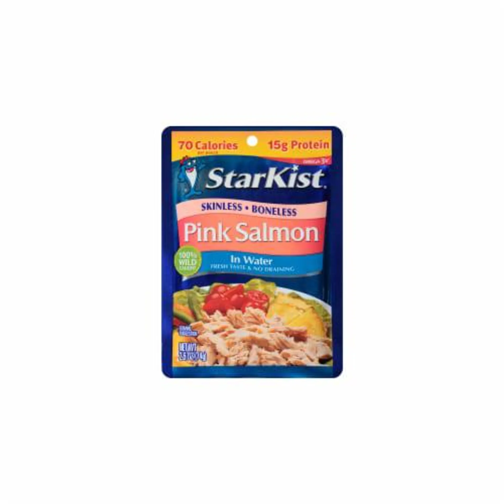 StarKist Skinless and Boneless Pink Salmon in Water, 2.6 Ounce (Pack of 10)
