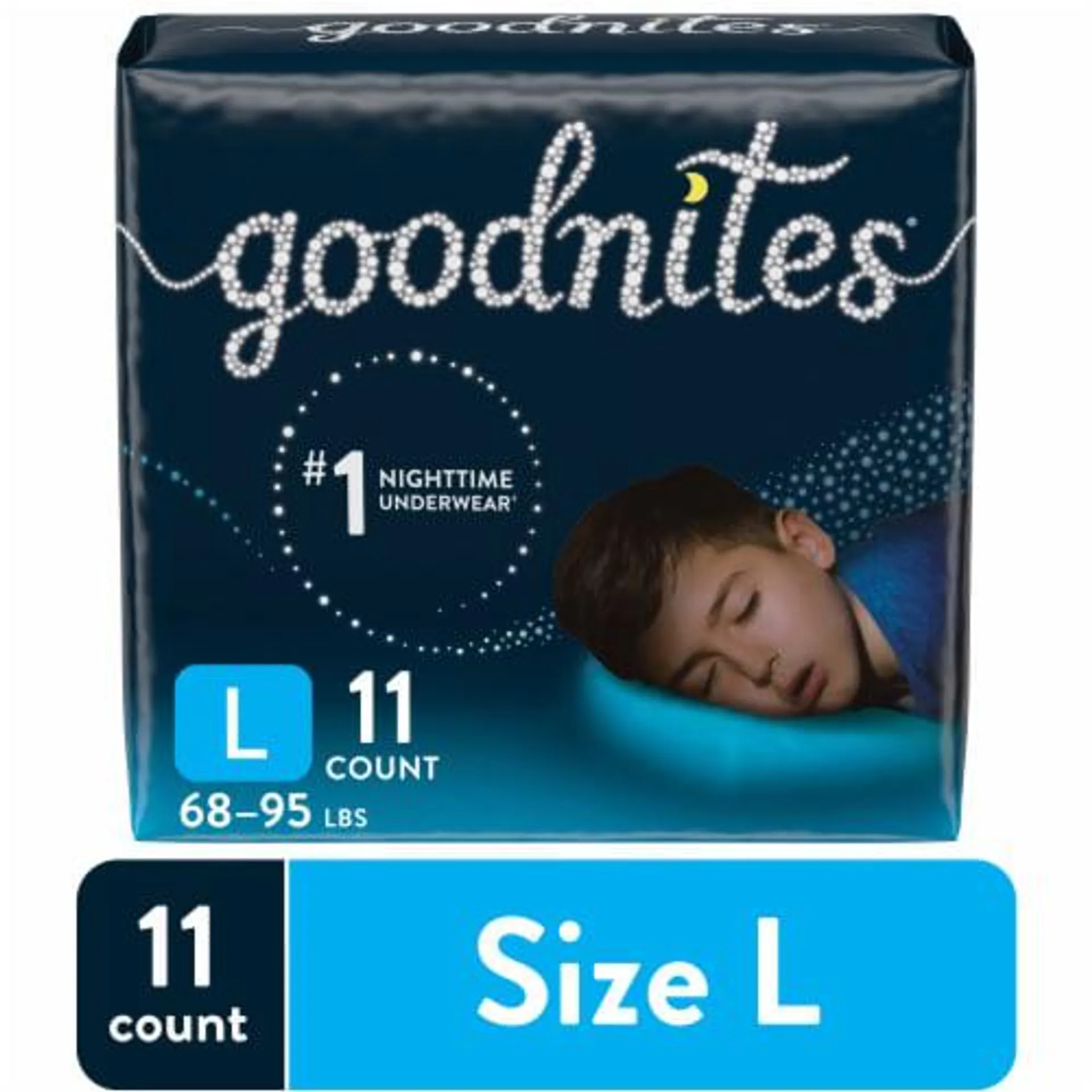 Goodnites L Boys Overnight Underwear