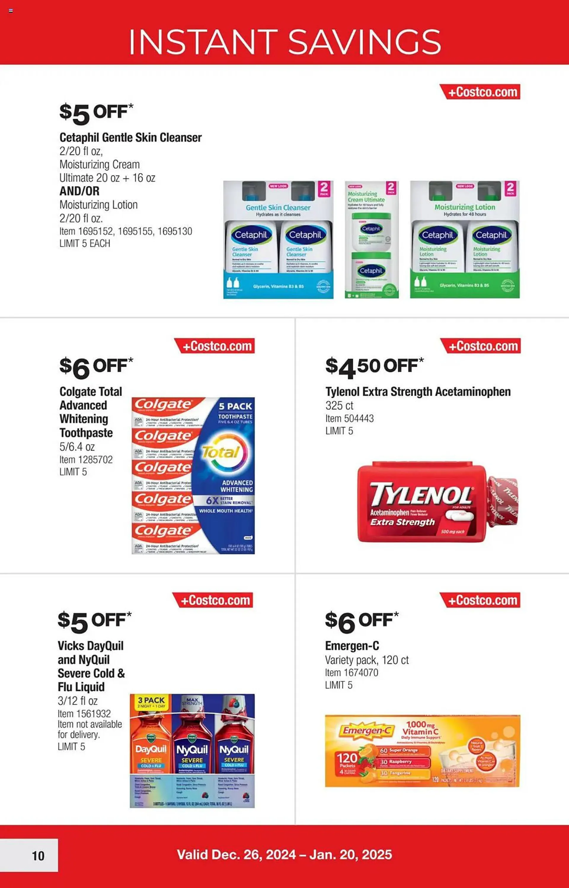 Weekly ad Costco Weekly Ad from December 26 to January 20 2025 - Page 10