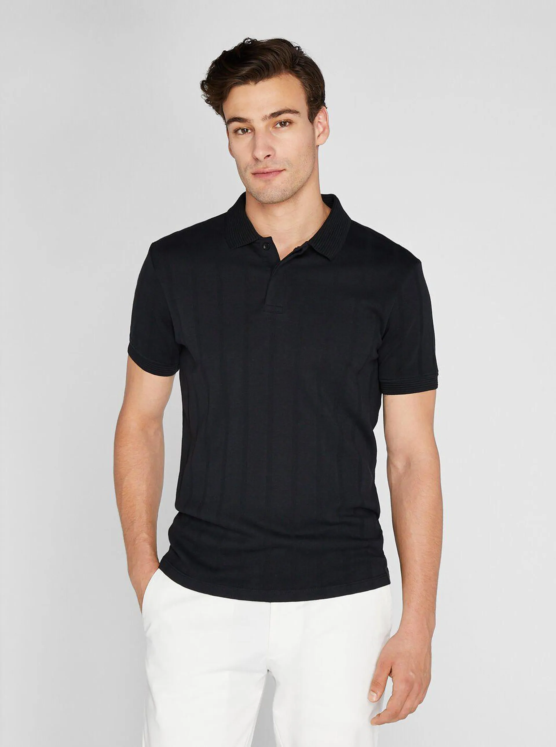 Wide Rib Polo