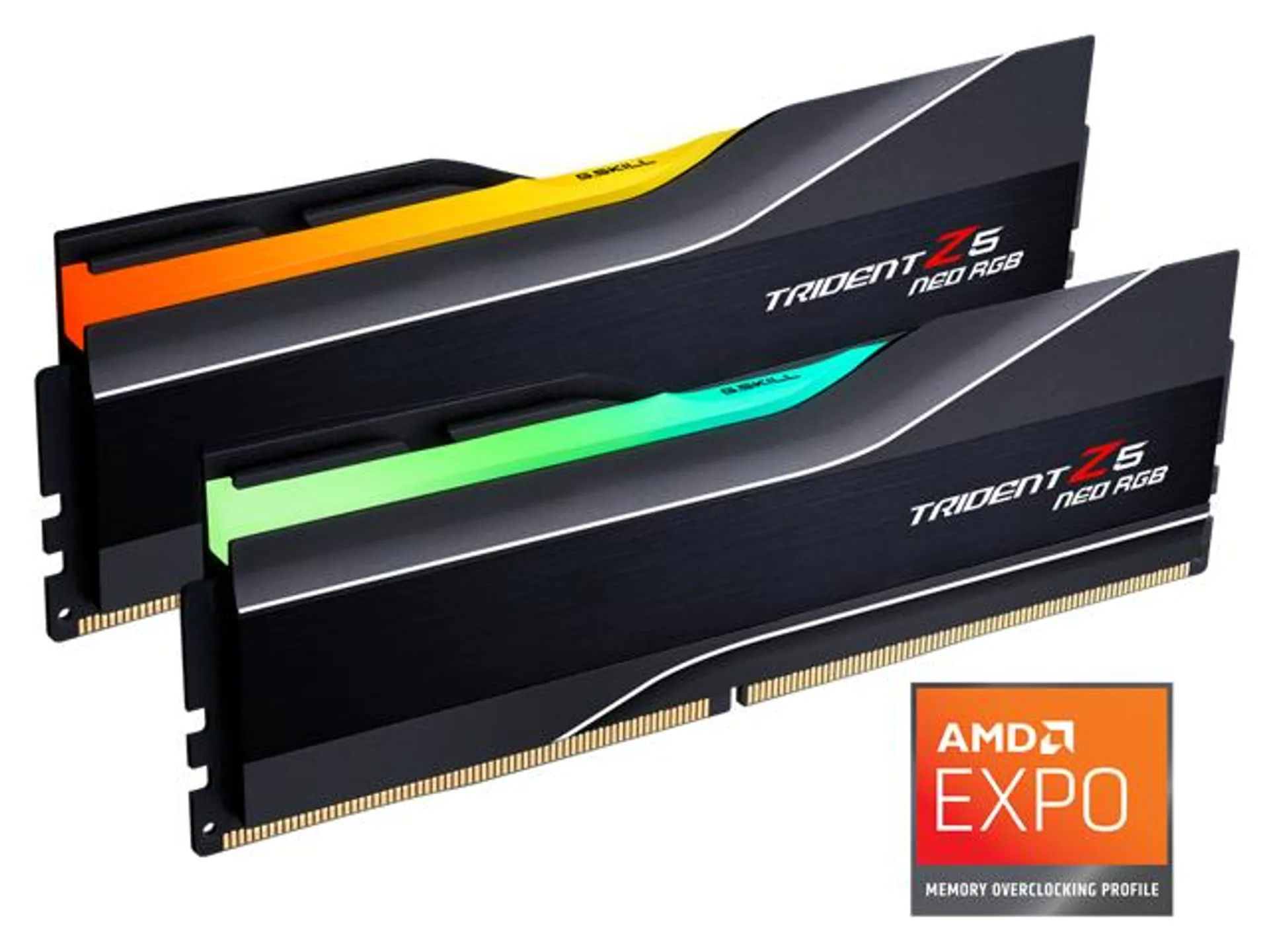 G.SKILL Trident Z5 Neo RGB Series AMD EXPO 32GB (2 x 16GB) 288-Pin PC RAM DDR5 6000 (PC5 48000) Desktop Memory Model F5-6000J3038F16GX2-TZ5NR