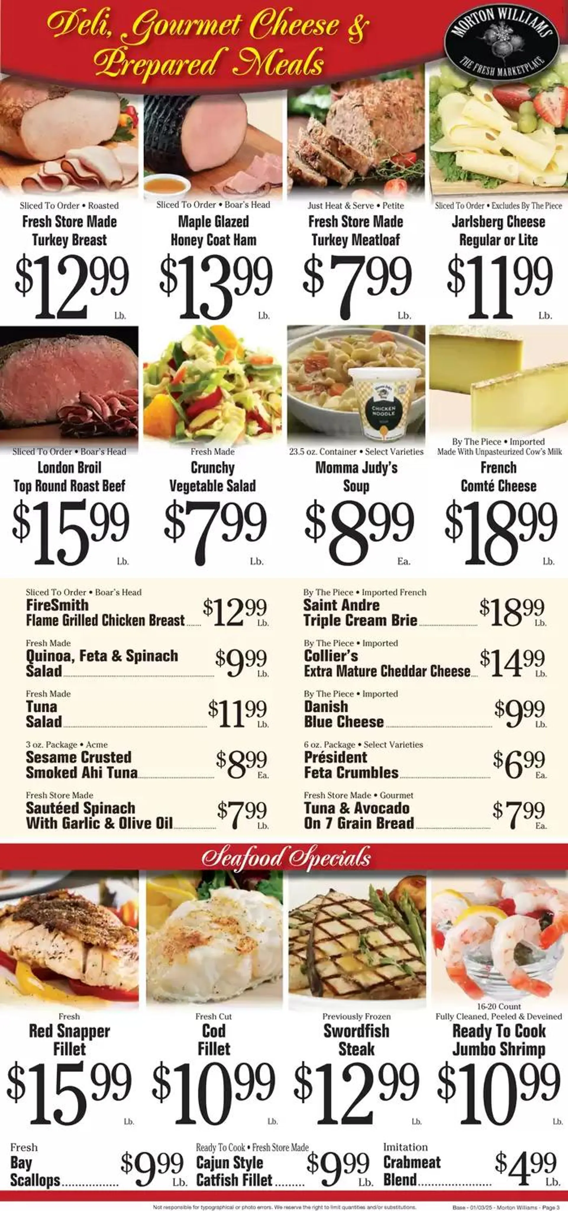 Weekly ad Morton Williams Weekly Specials from January 3 to January 10 2025 - Page 3