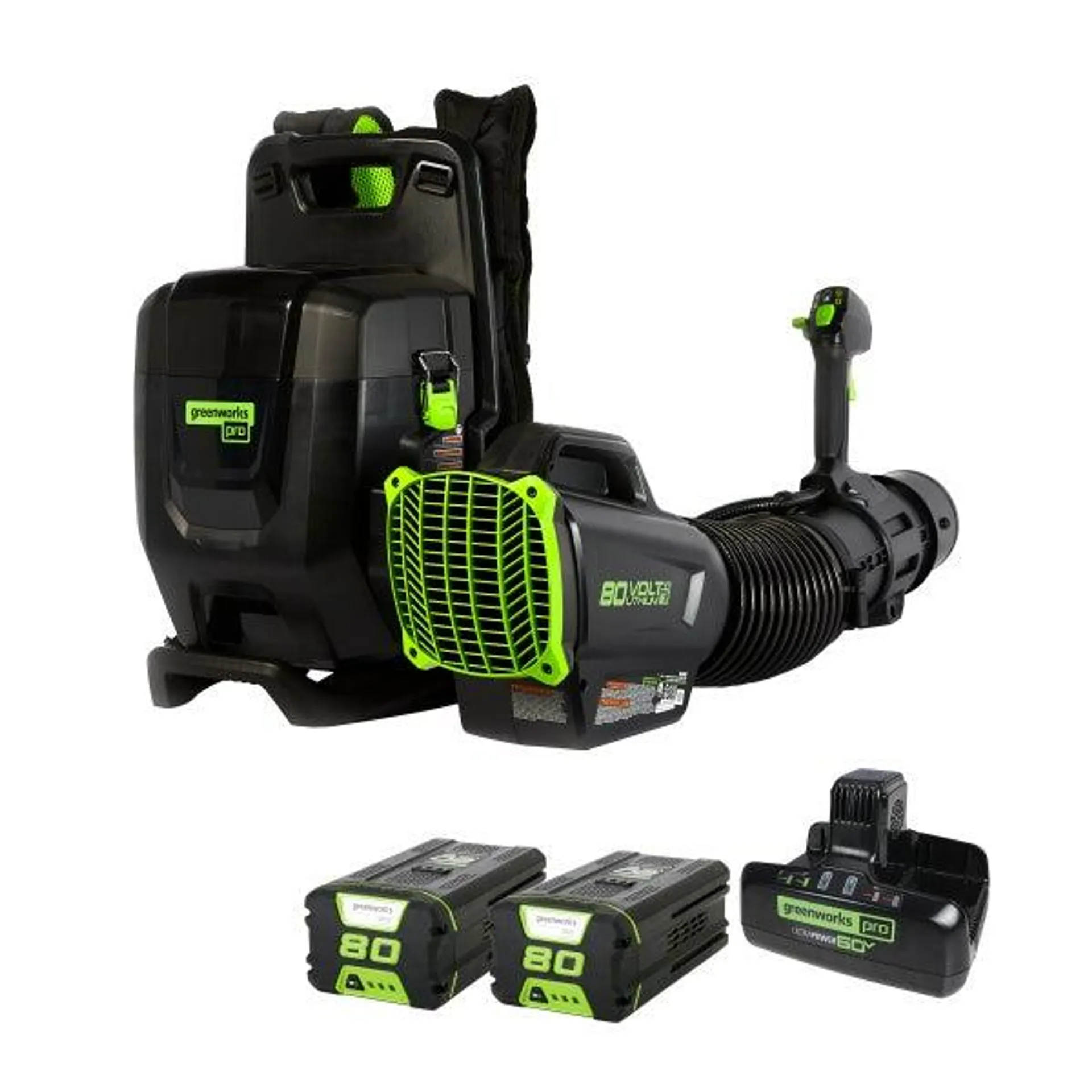 Greenworks 80V 690CFM Backpack Blower