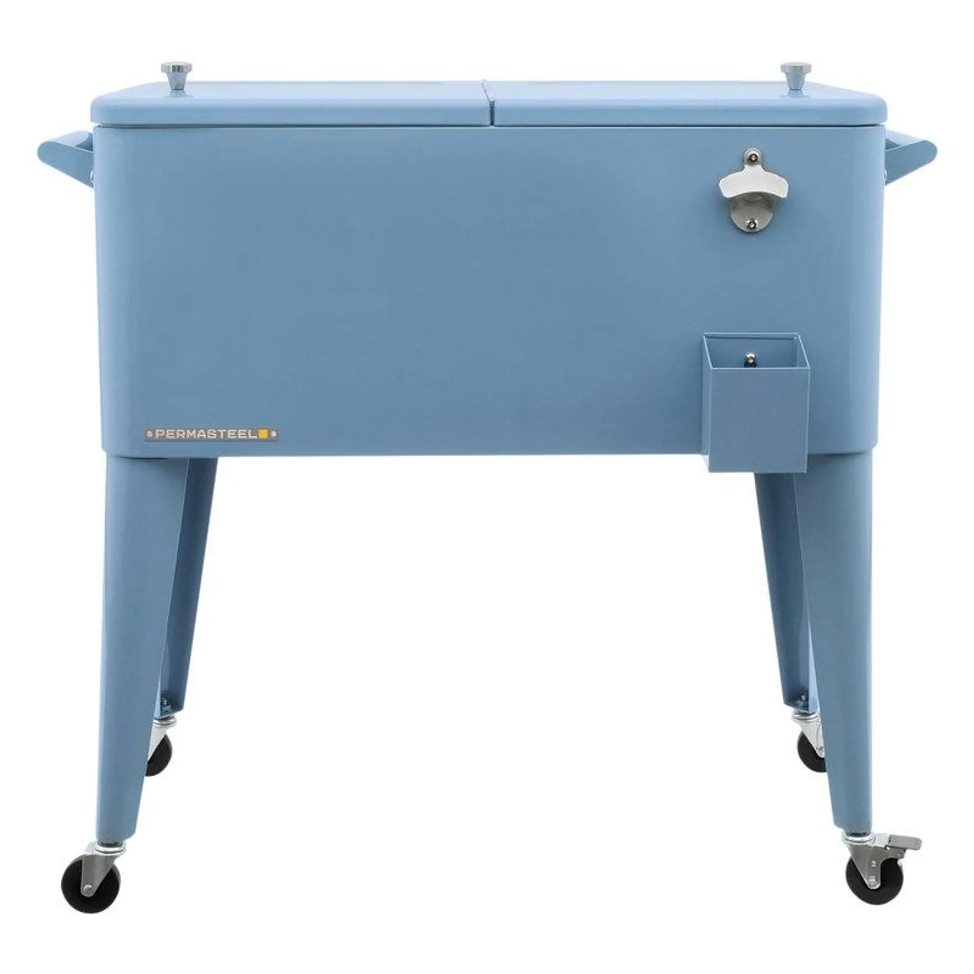 Permasteel 80-Qt Classic Outdoor Patio Cooler On Wheels