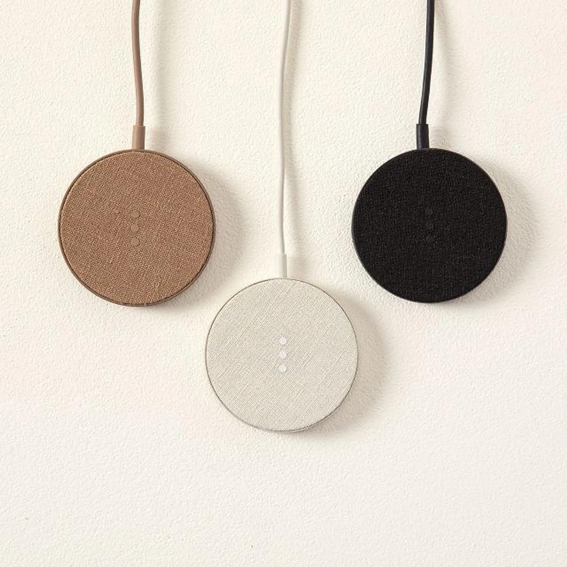 Linen Wireless Magnetic Phone Charger