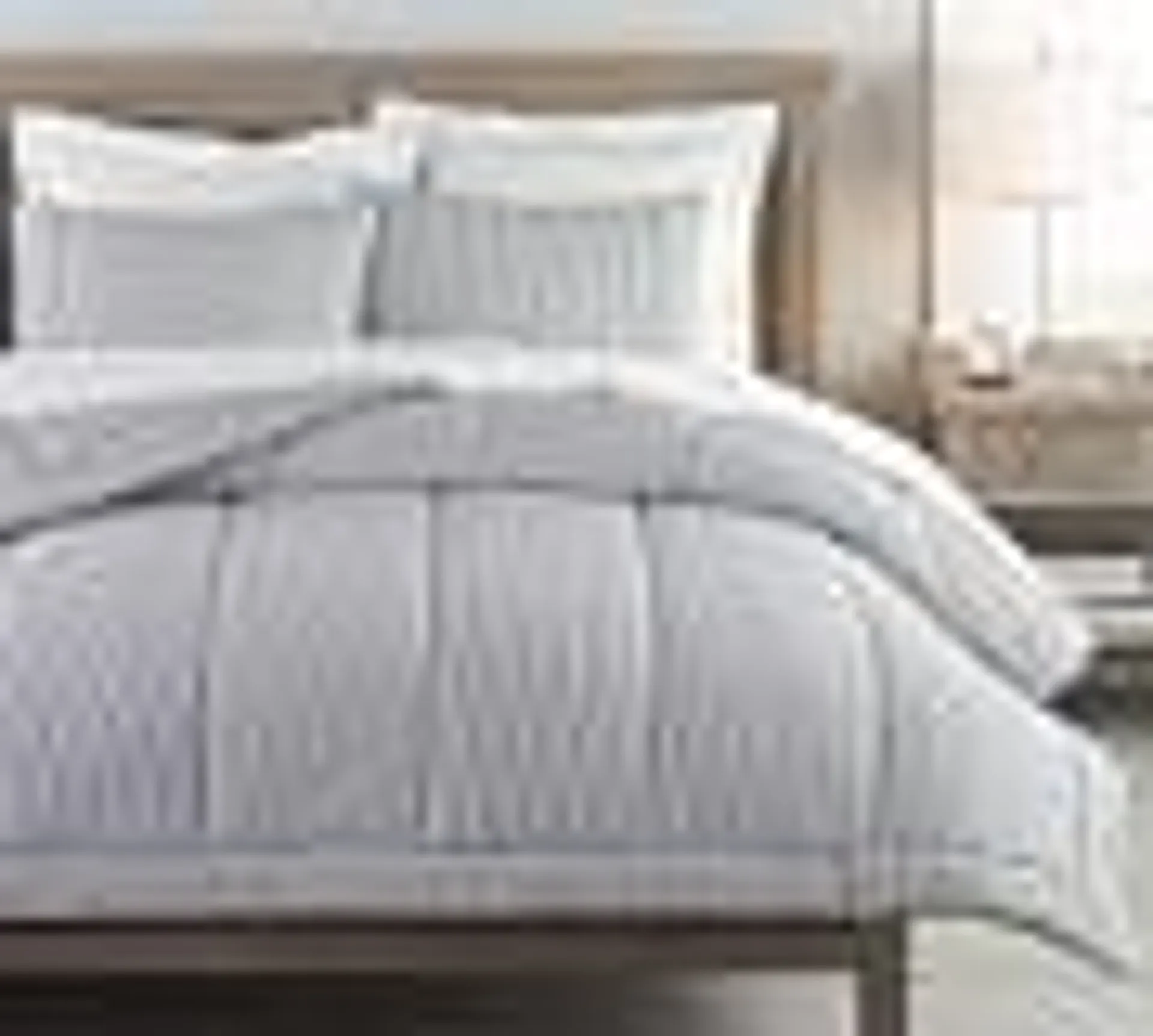 Wheaton Striped Organic Percale Comforter