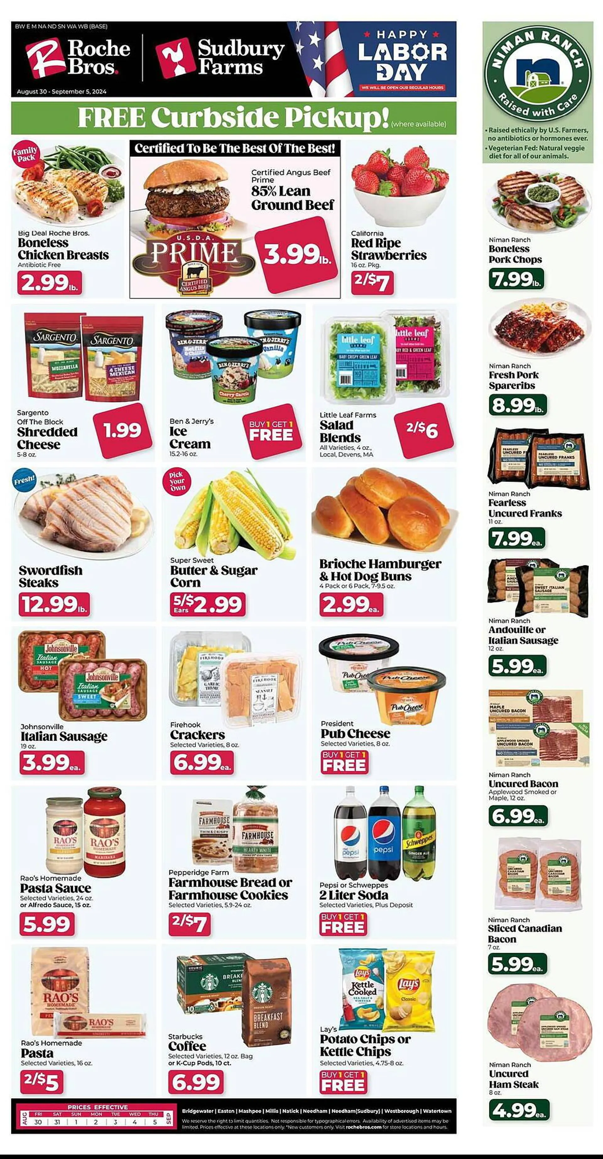 Roche Bros Weekly Ad - 1