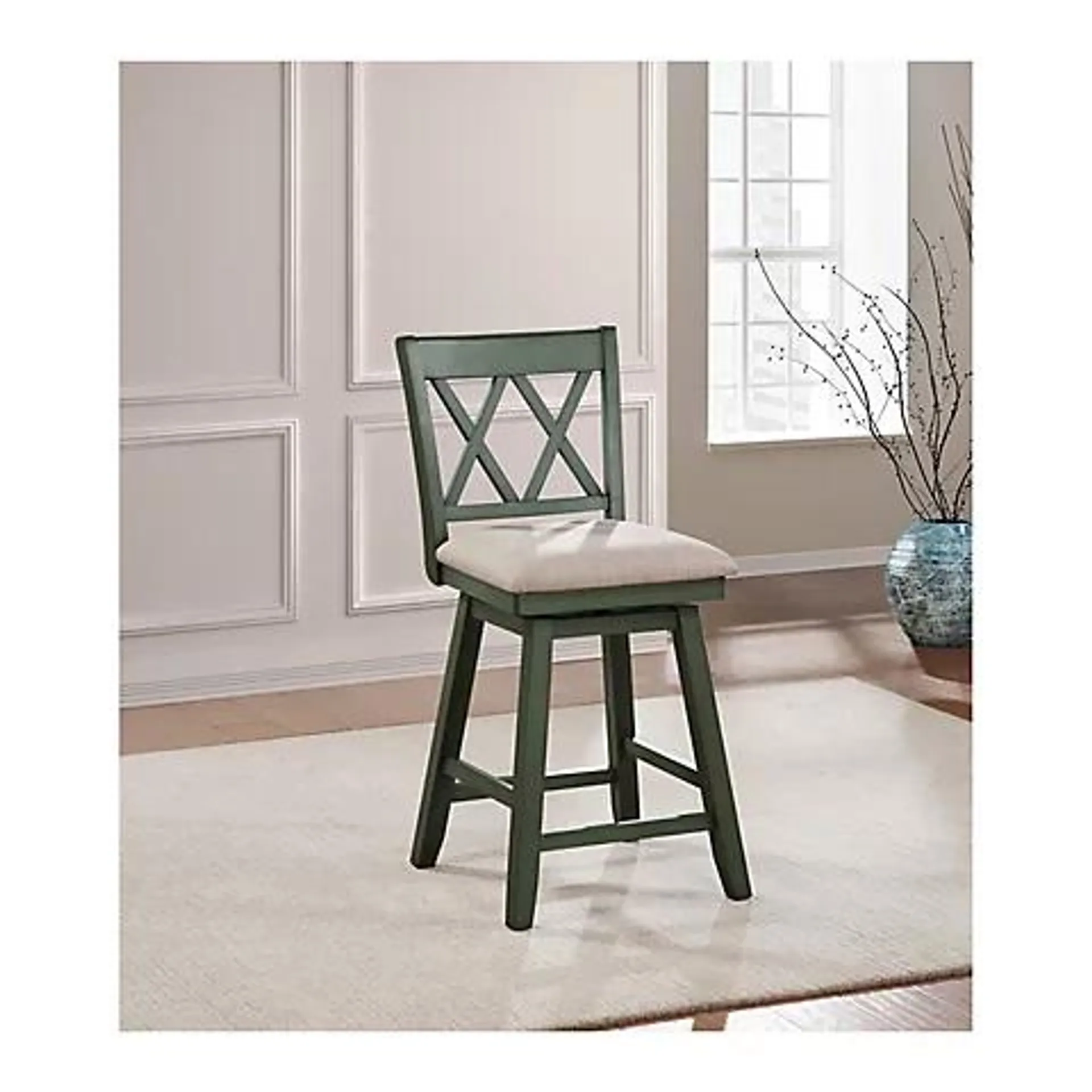 Brookline 24" Swivel Barstool