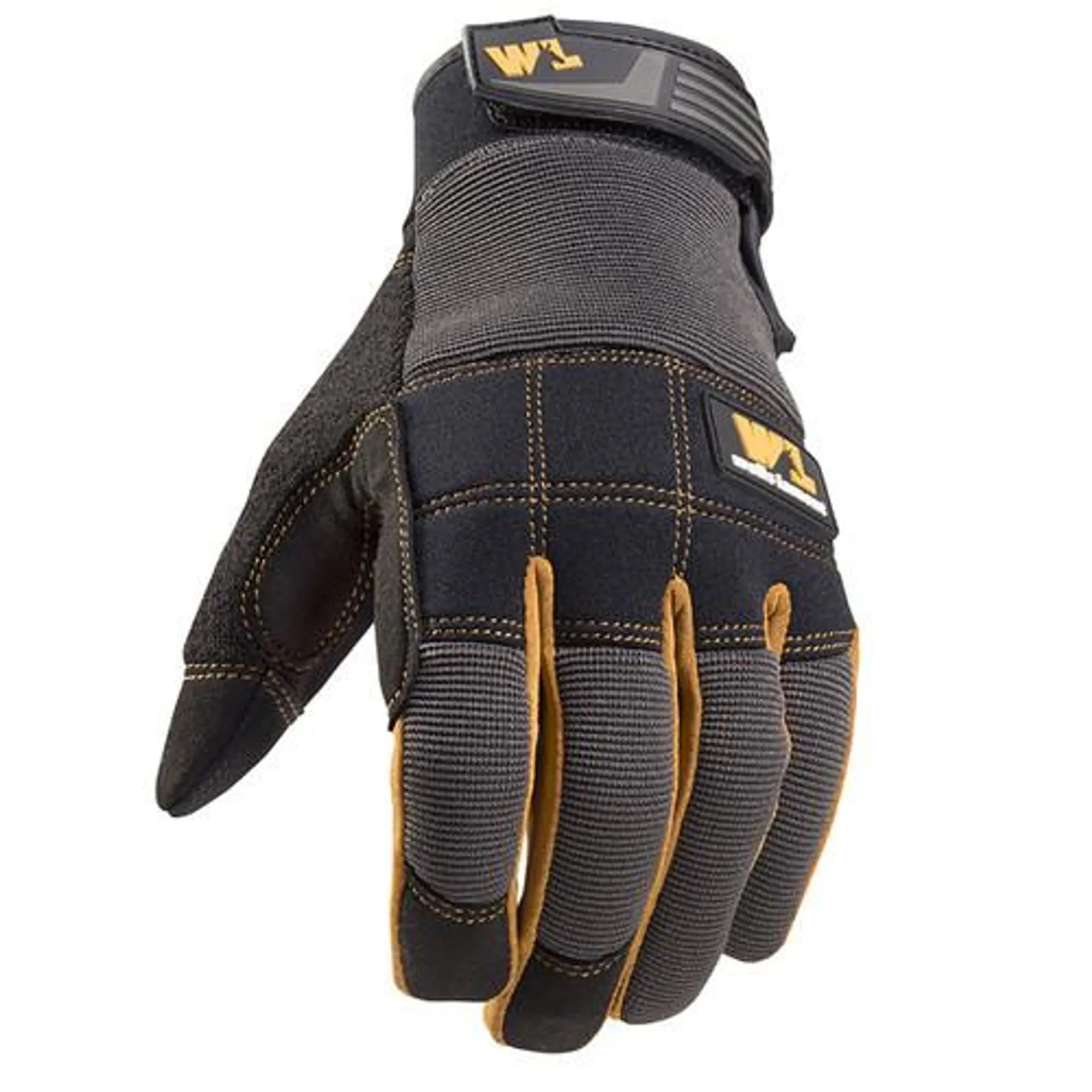 Wells Lamont FX3 Extreme Dexterity Extra Wear Palm Patch Work Gloves