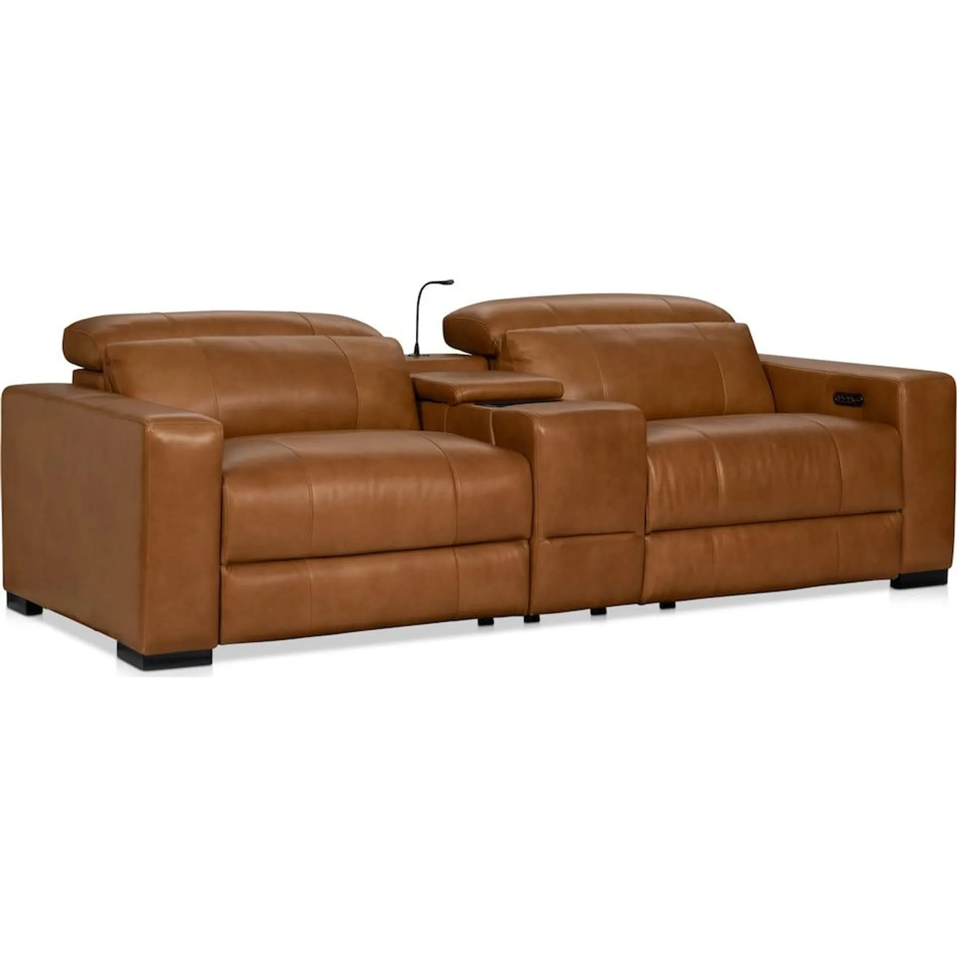 Chapman 3-Piece Dual-Power Reclining Loveseat with Console