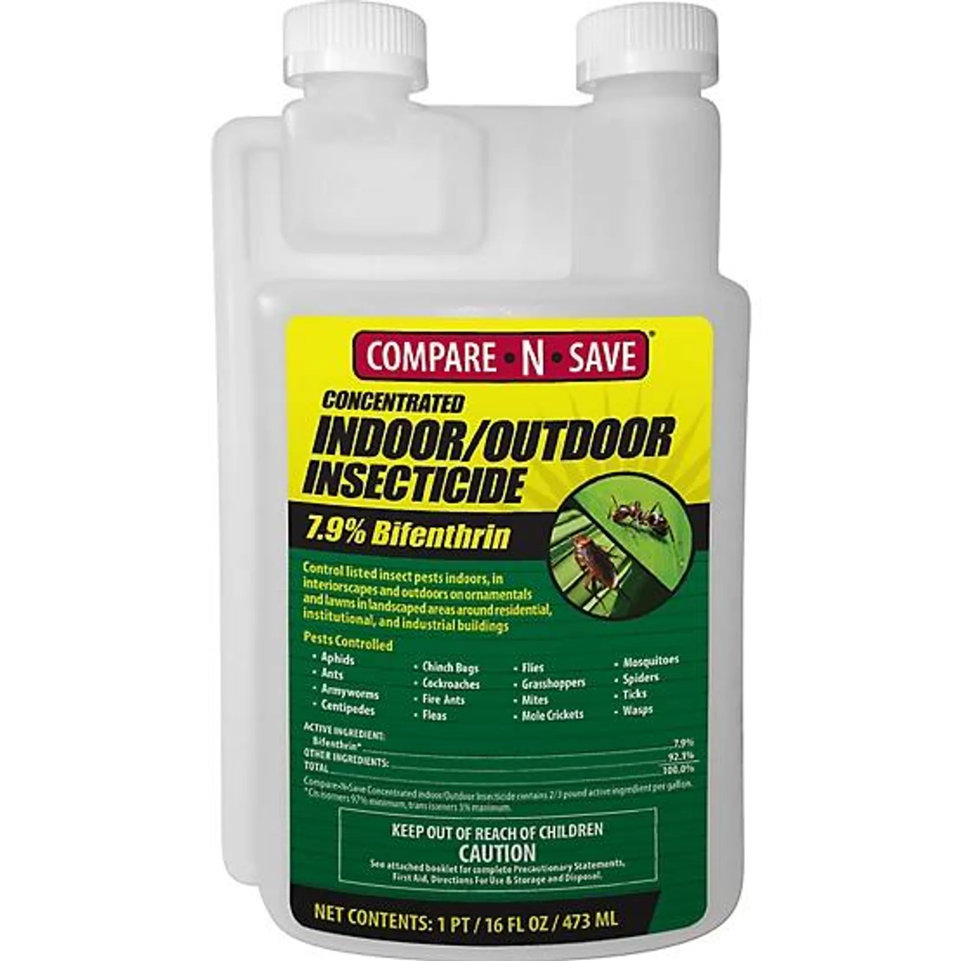 16 oz. 7.9% Bifenthrin Indoor/Outdoor Insect Control Concentrate