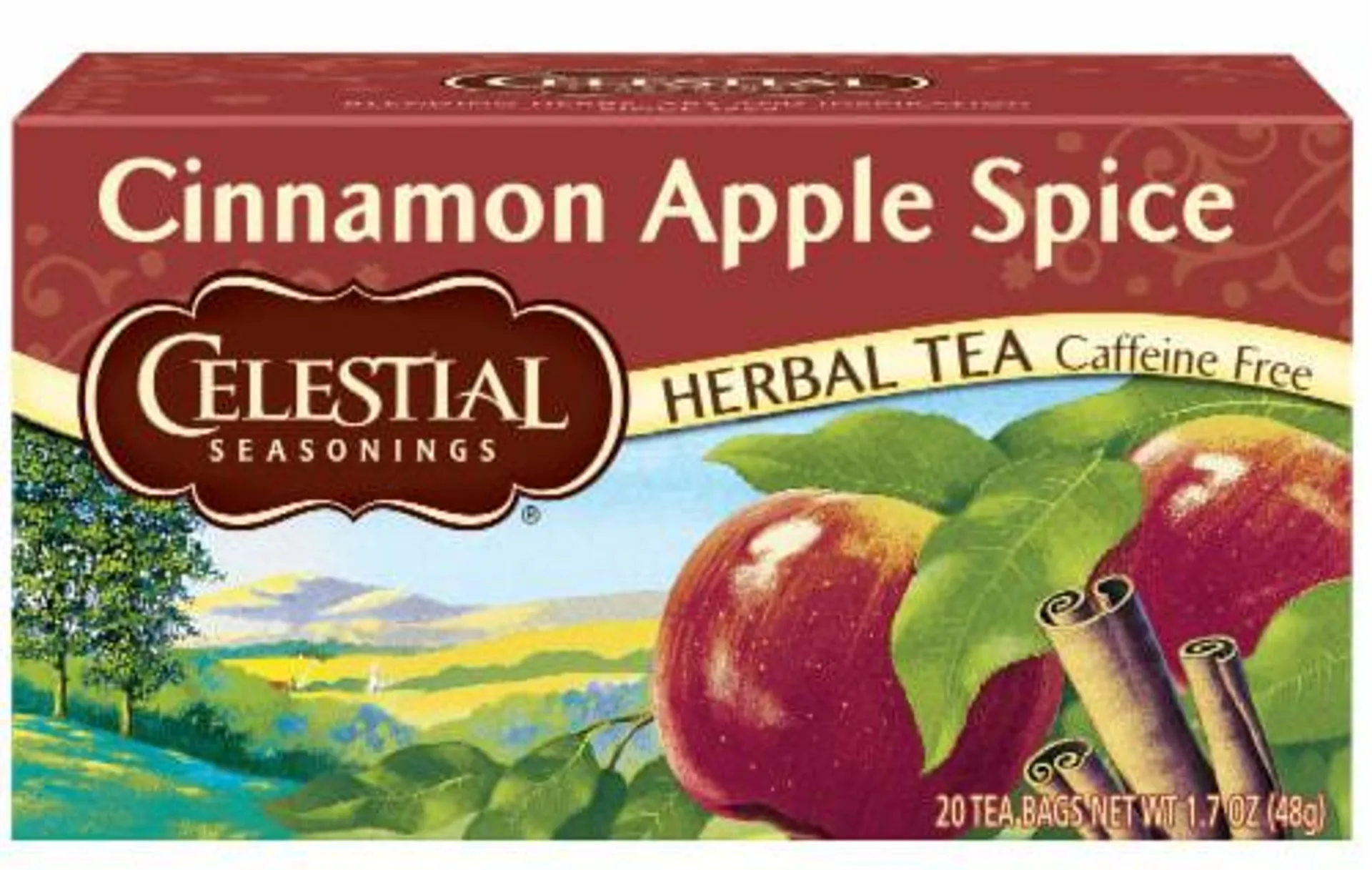 Celestial Seasonings® Cinnamon Apple Spice Herbal Tea Bags