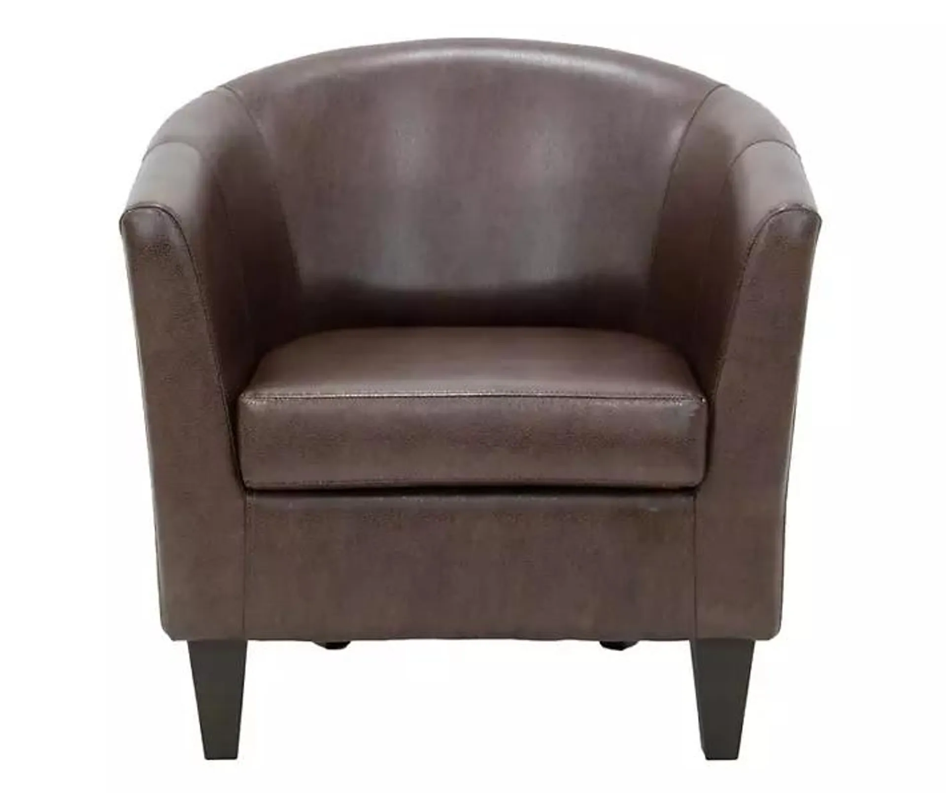 Windko Rodeo Chestnut Faux Leather Accent Chair