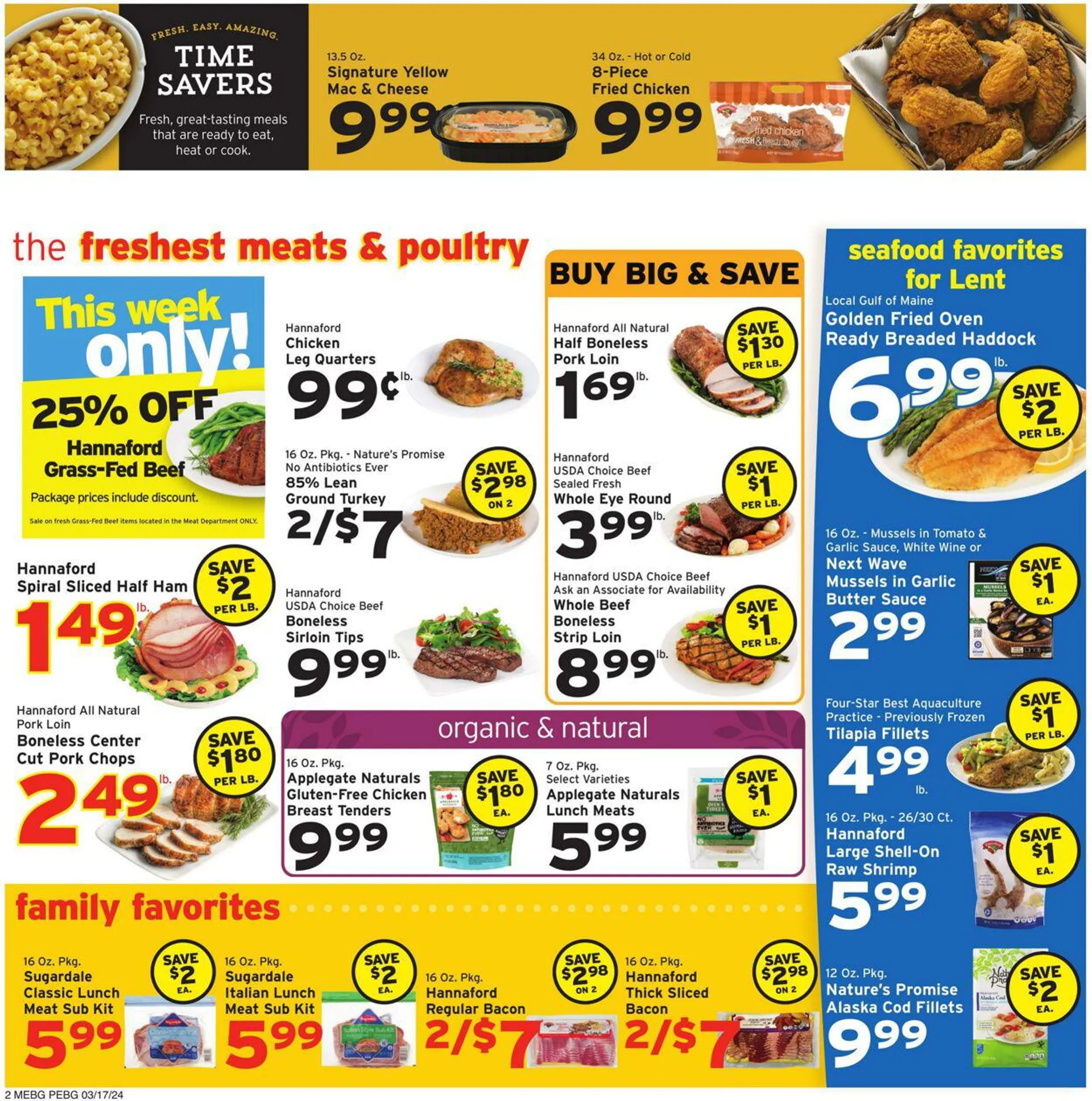 Weekly ad Hannaford Current weekly ad from March 17 to March 23 2024 - Page 2
