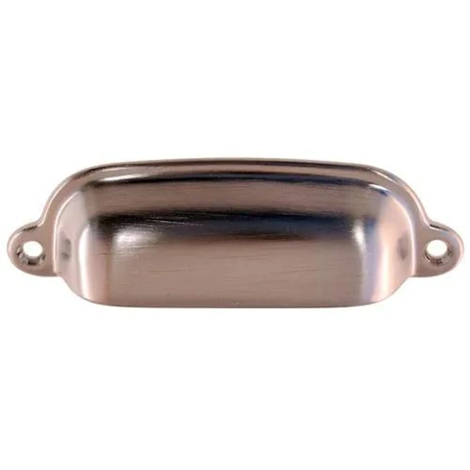 Restorers Classic 1 1/4 Inch x 3 3/4 Inch Brass Cup Bin Pull