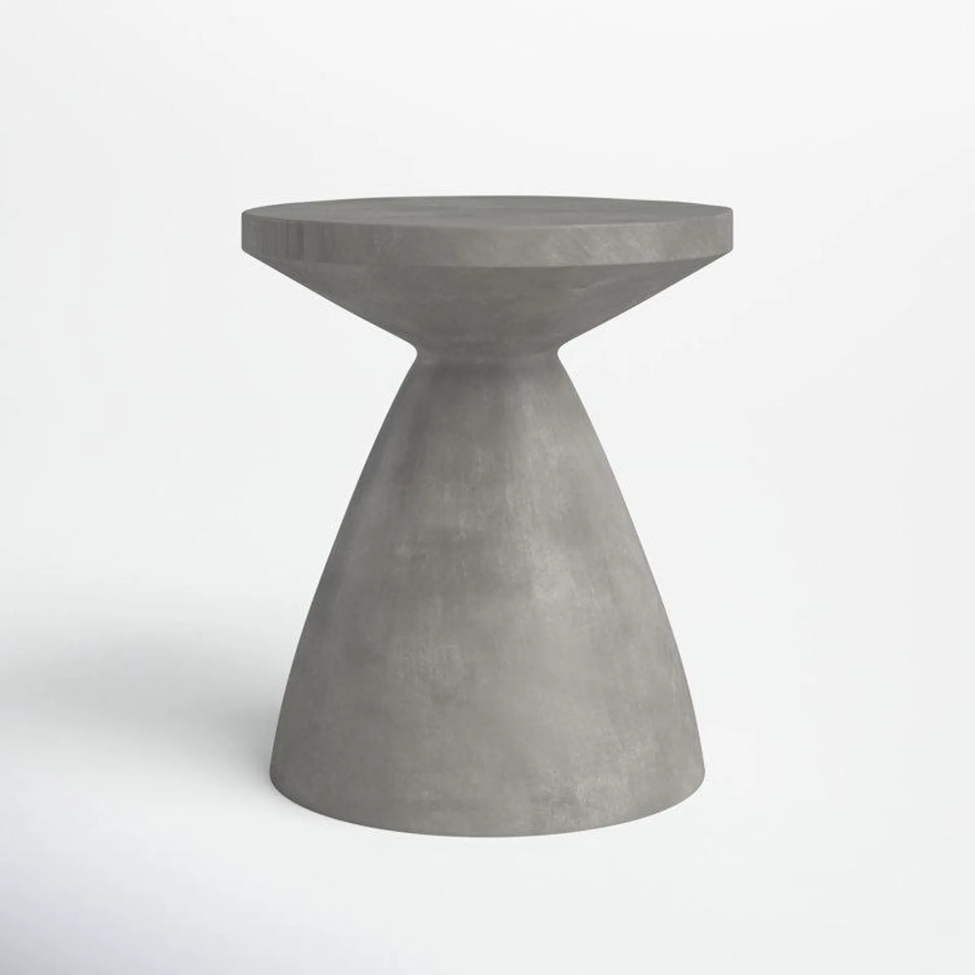 Sayle 18'' Stone Outdoor Side Table