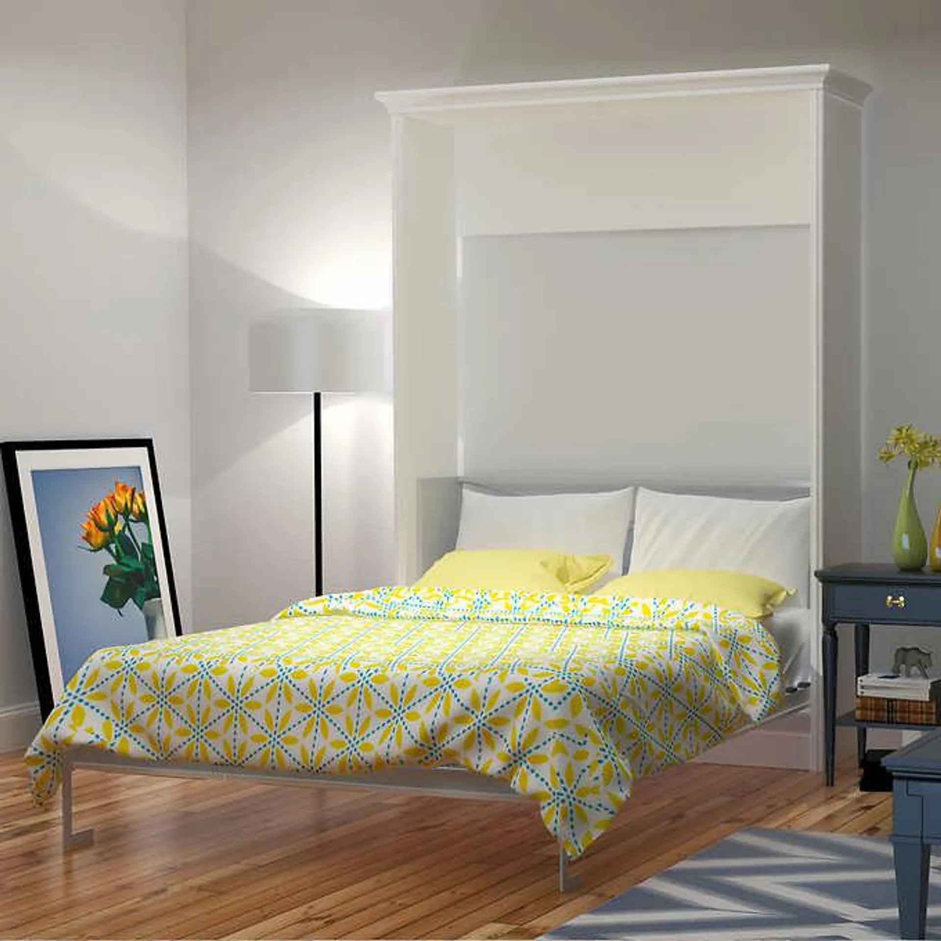 Bed & Room Porter Queen Portrait Wall Bed