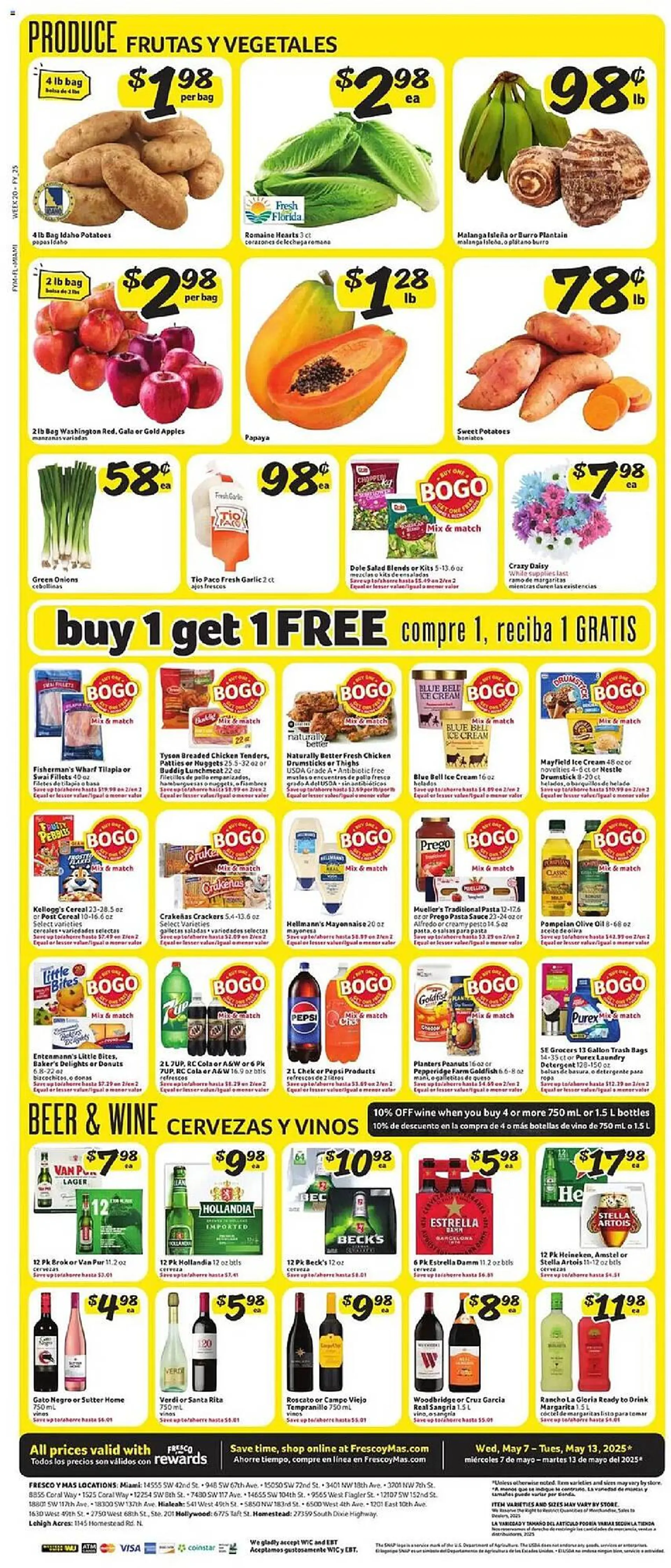 Weekly ad Fresco y Más Weekly Ad from May 7 to May 13 2025 - Page 9