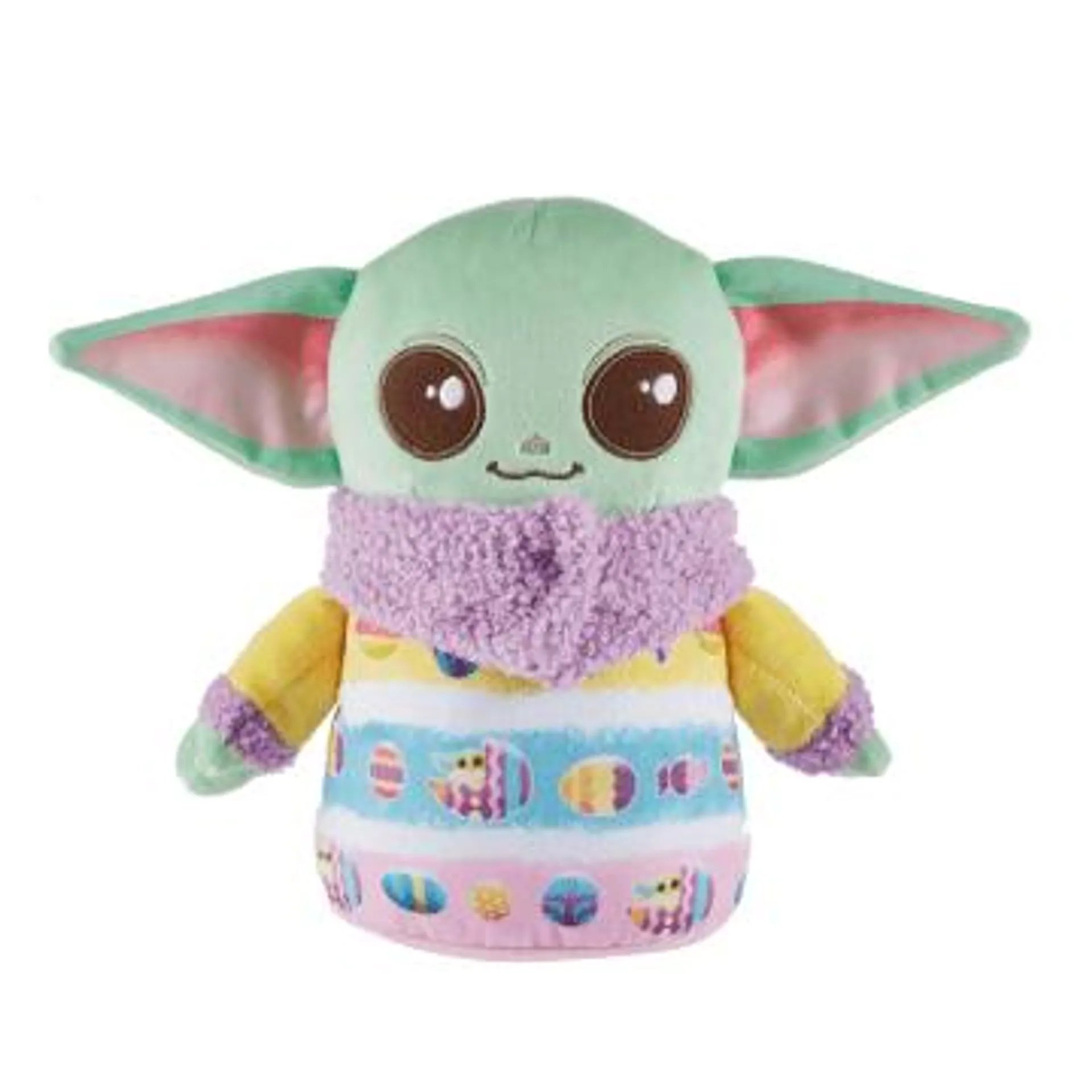 Star Wars The Mandalorian Seasonal Grogu Plush, 8-inch Soft Toy in Easter Holiday Sweater