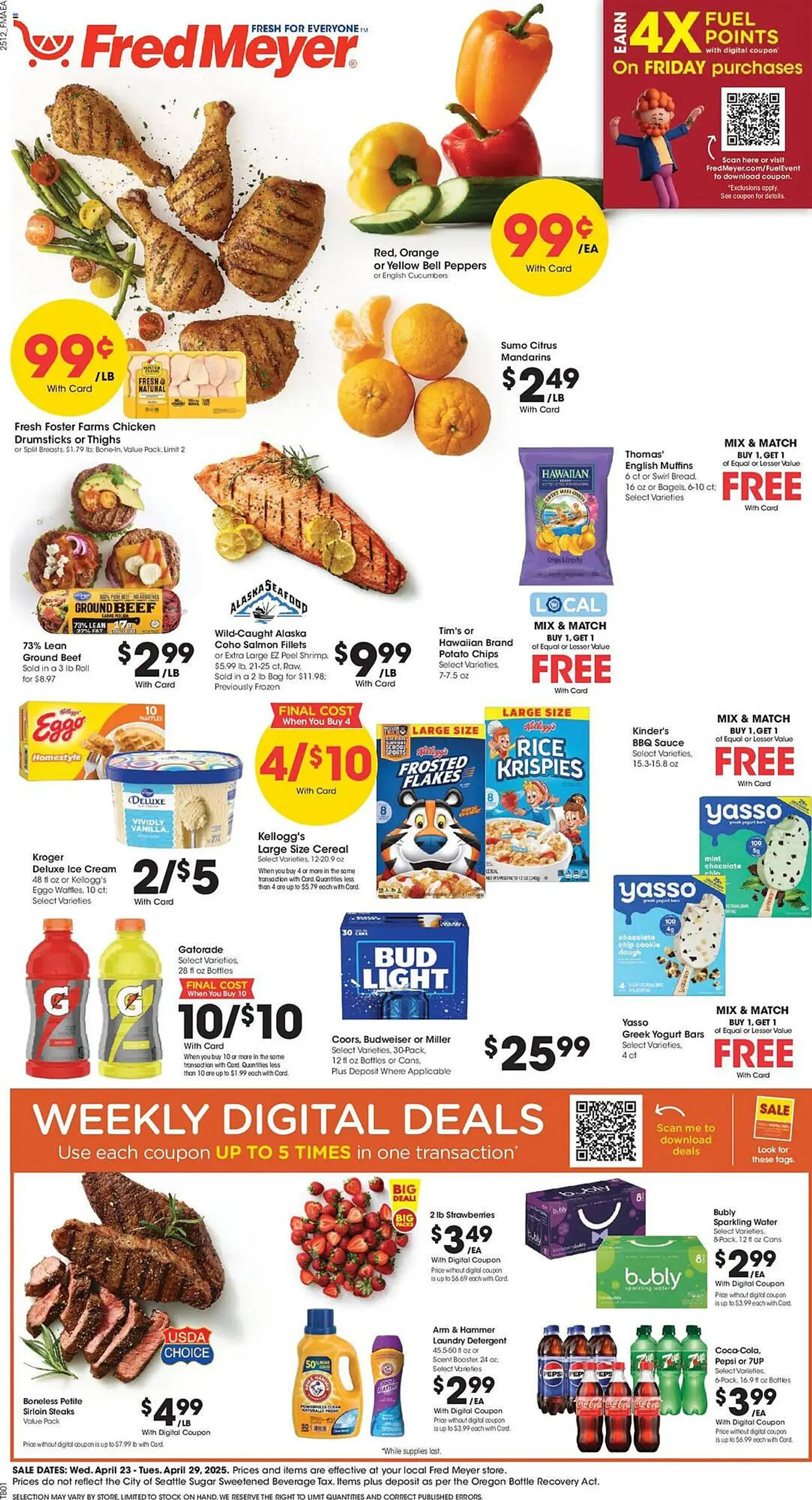 Fred Meyer Weekly Ad - 1