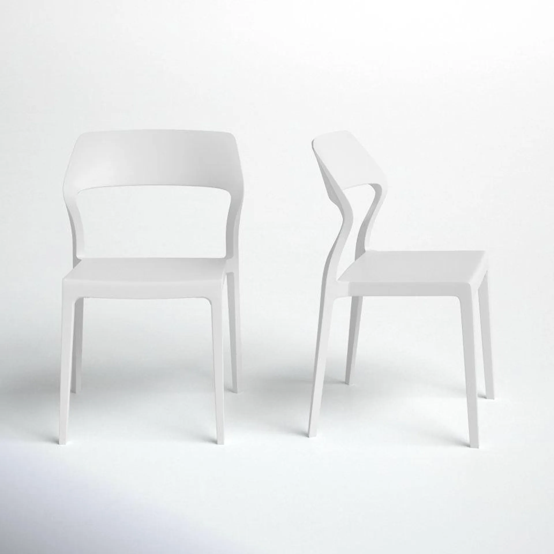 Farrah Outdoor Stacking Dining Side Chair