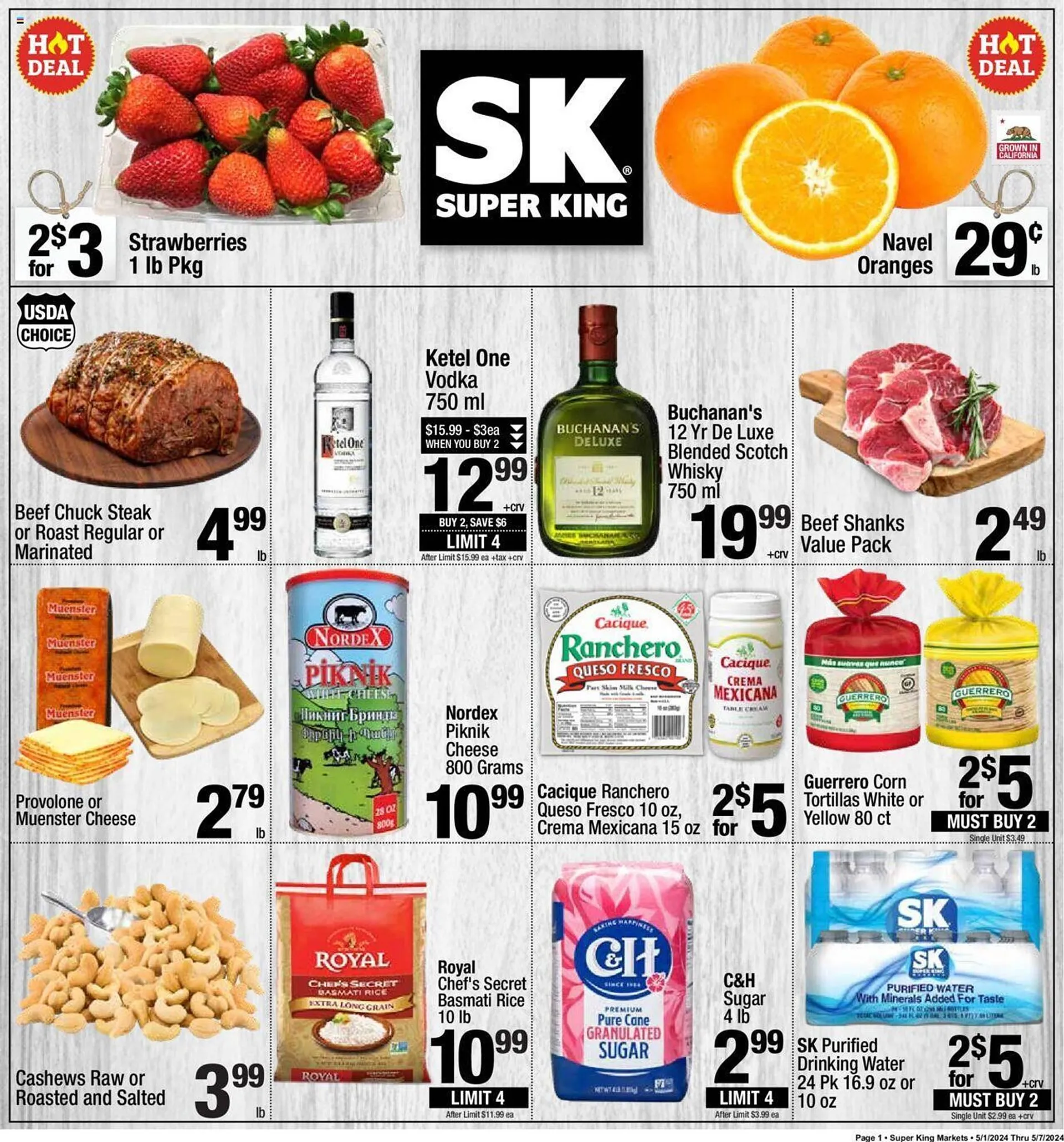 Super King Markets Weekly Ad - 1