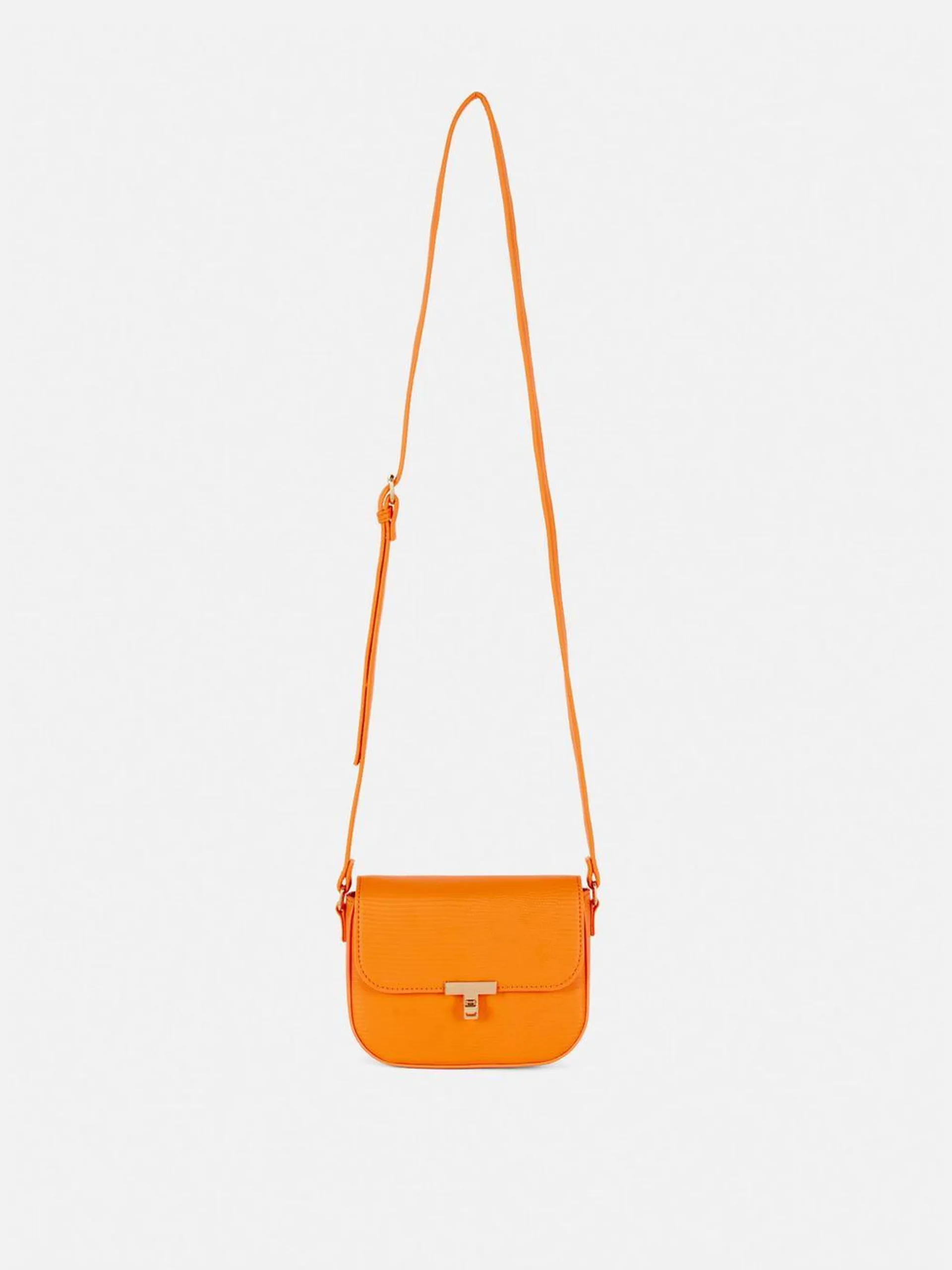 Mini Flap-Over Crossbody Bag