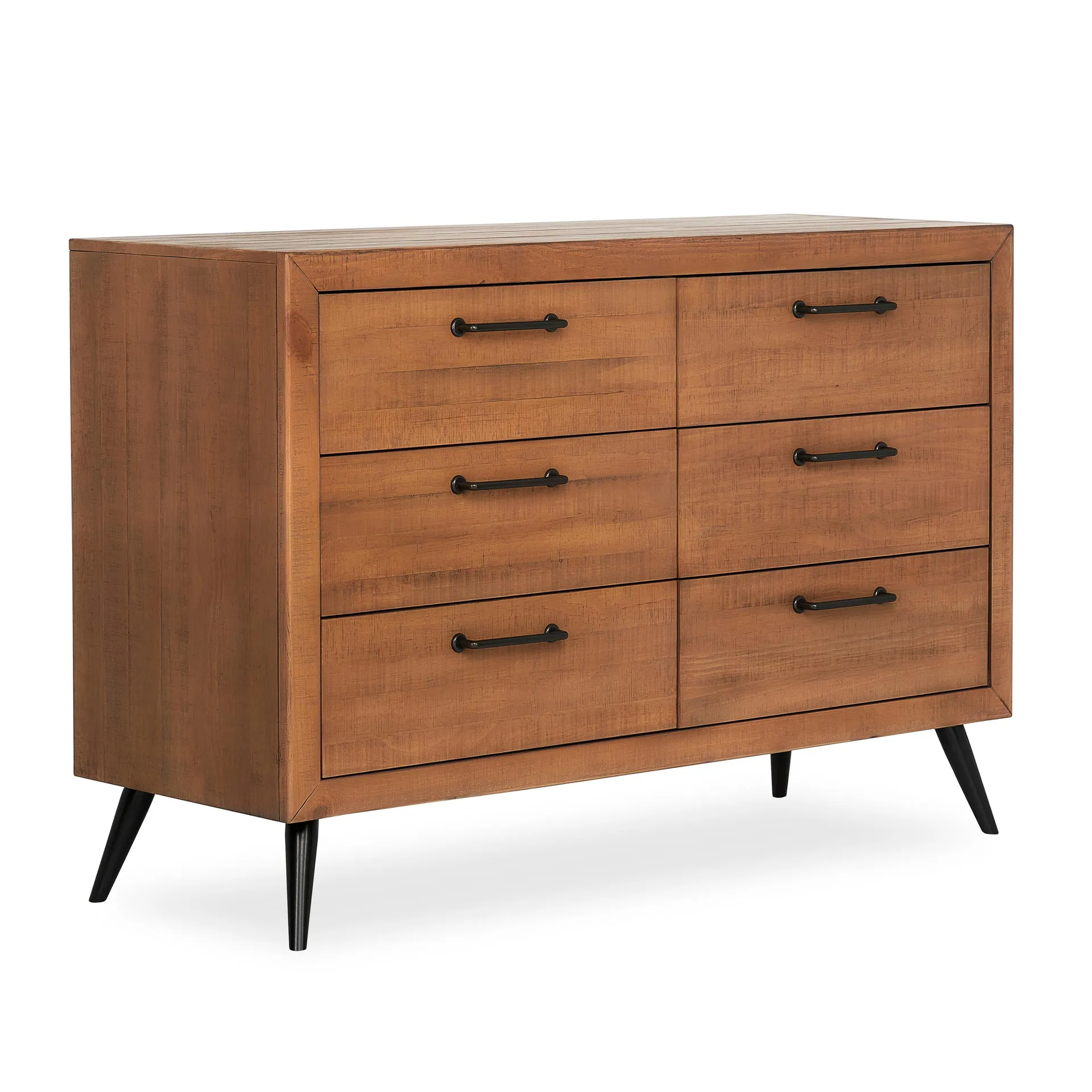 Evolur Stilnovo Mid Century Double Dresser