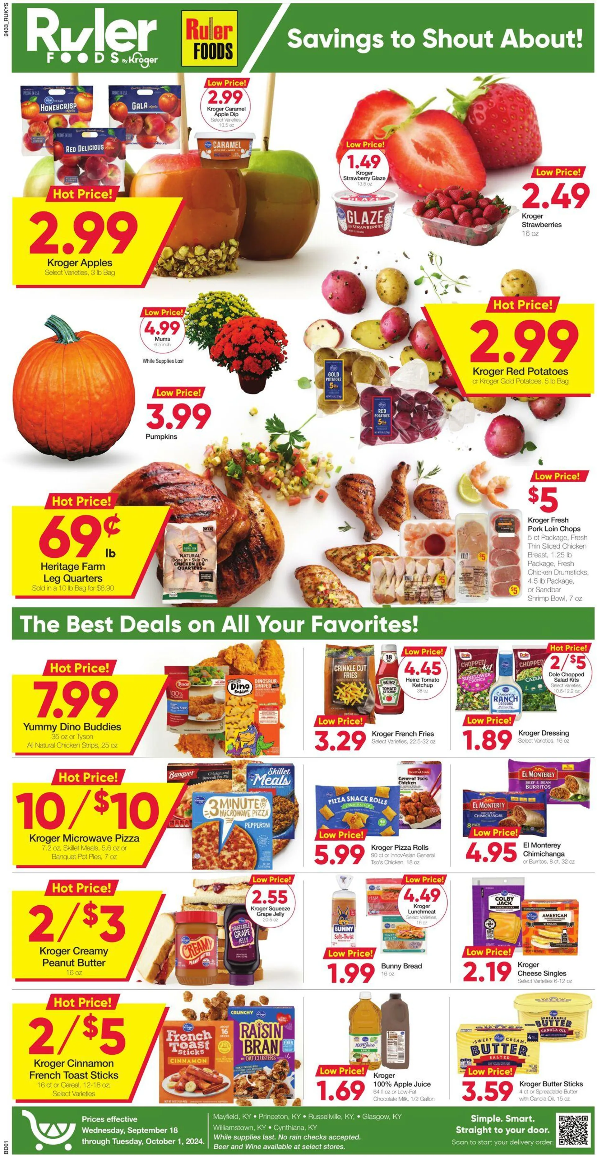 Ruler Foods Current weekly ad - 1