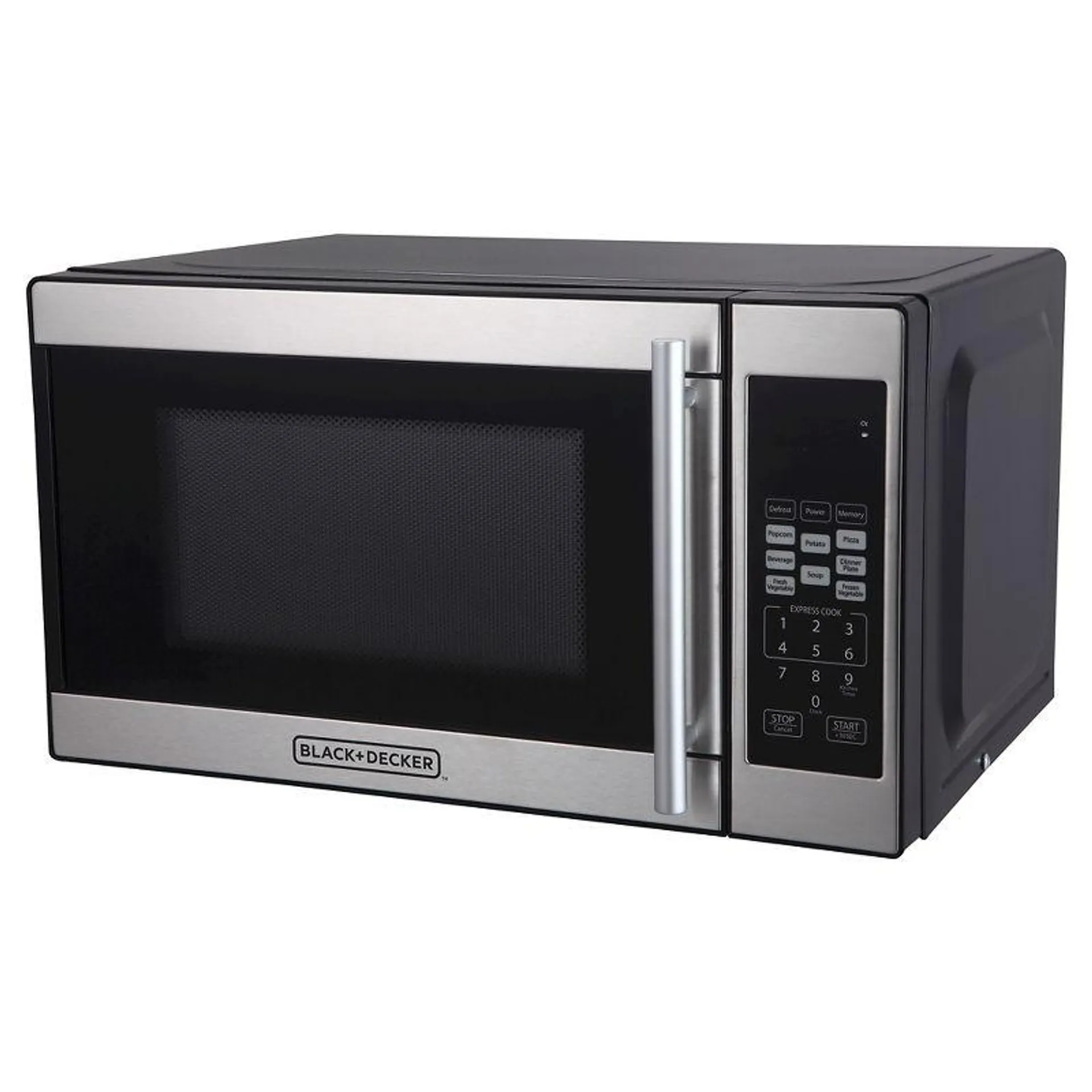 BLACK+DECKER 0.7 cu ft 700W Microwave Oven - Black - EM720CPN-P