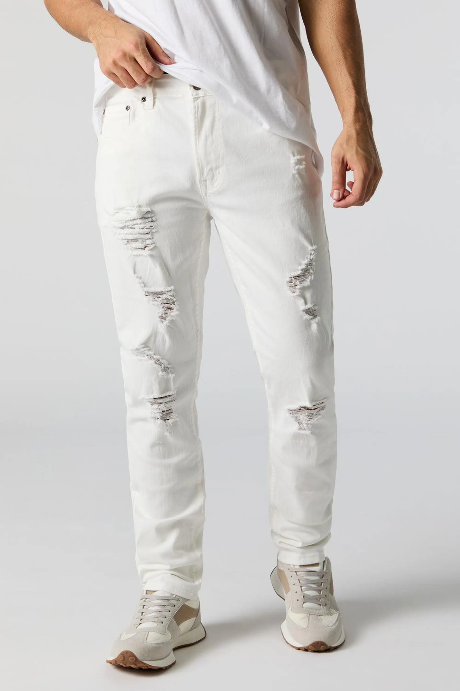 Distressed Slim Jean