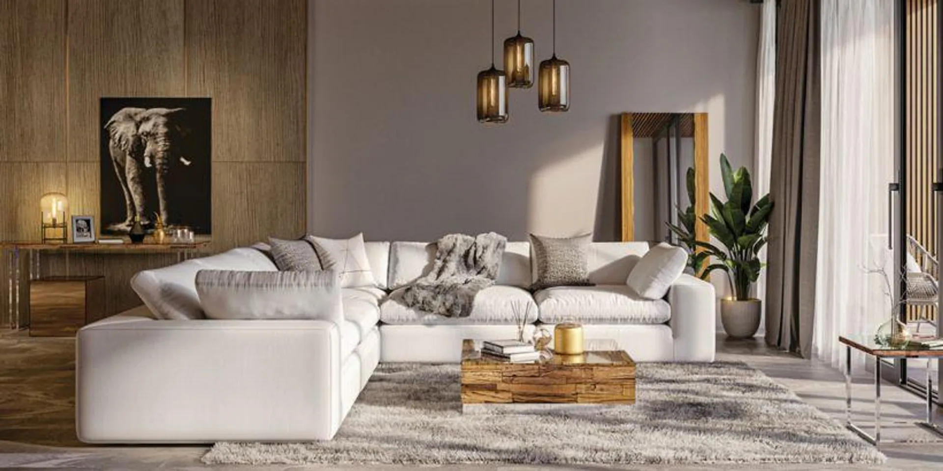 Bloom Sectional Modular Sofa White