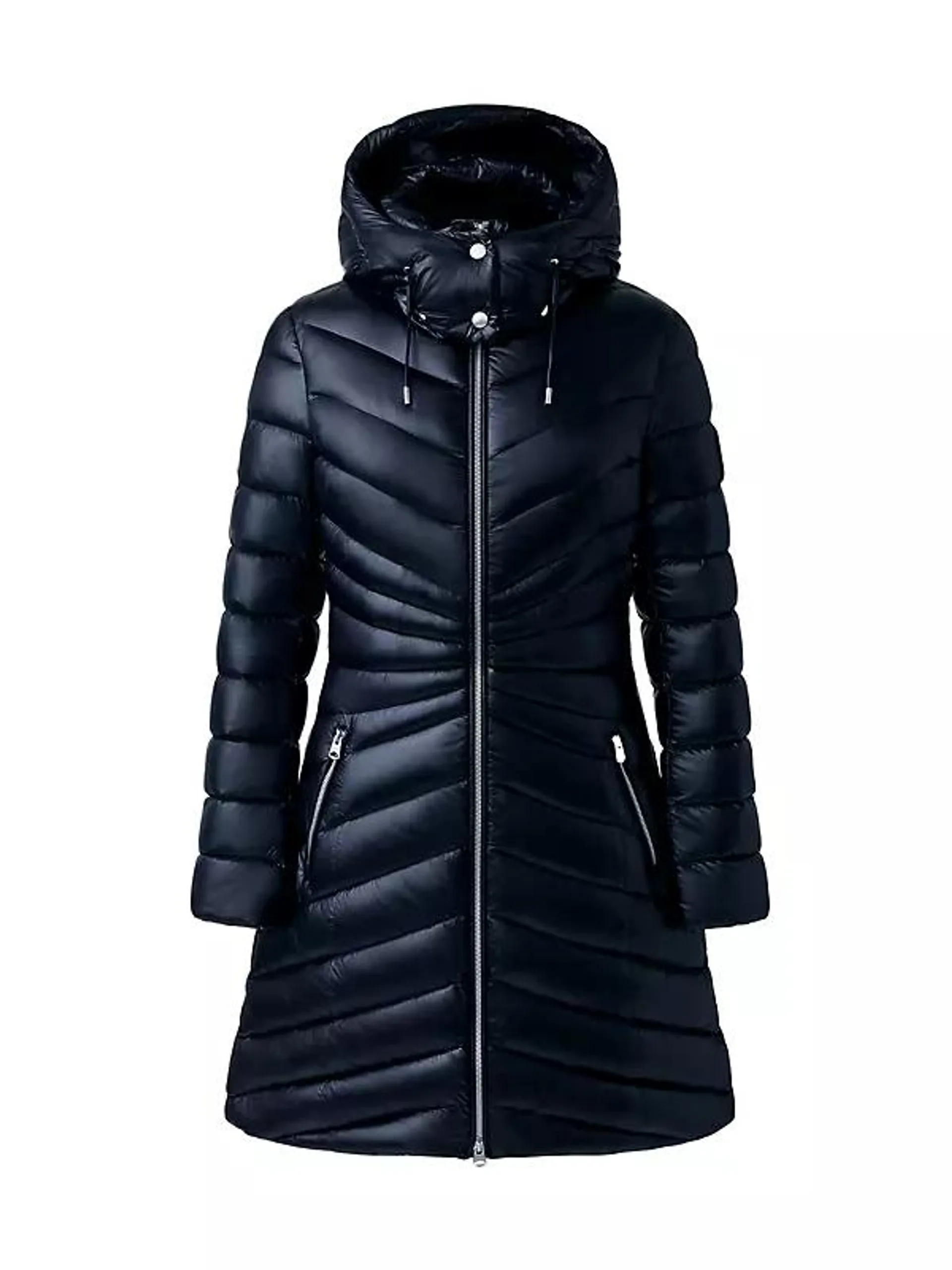 Camea Lustrous Lightweight Down Coat