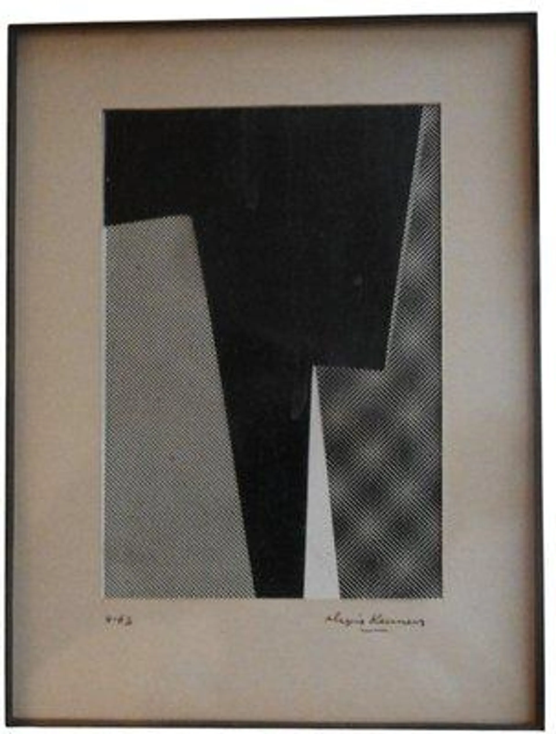 Alexis Keunen, Composition, Collage, 1963