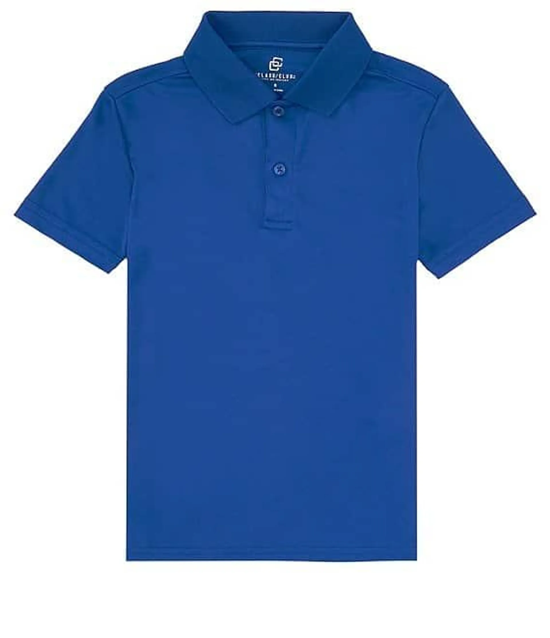 Big Boys 8-20 Short Sleeve Synthetic Performance Polo Shirt