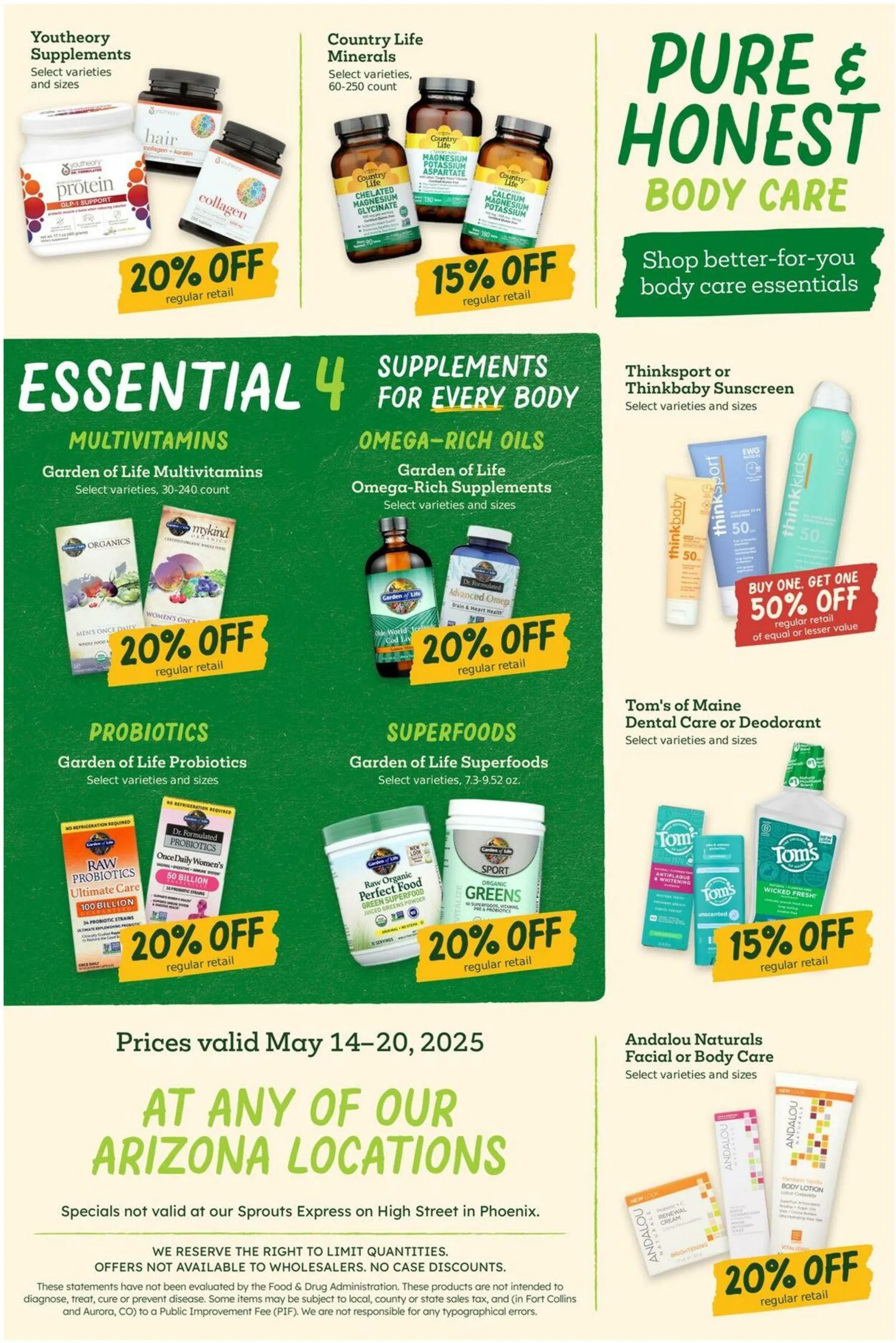 Weekly ad Sprouts Current weekly ad from May 14 to May 20 2025 - Page 10