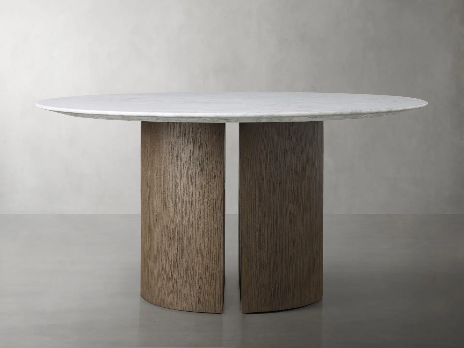 Saint Germain Round Dining Table with Dauphine Base