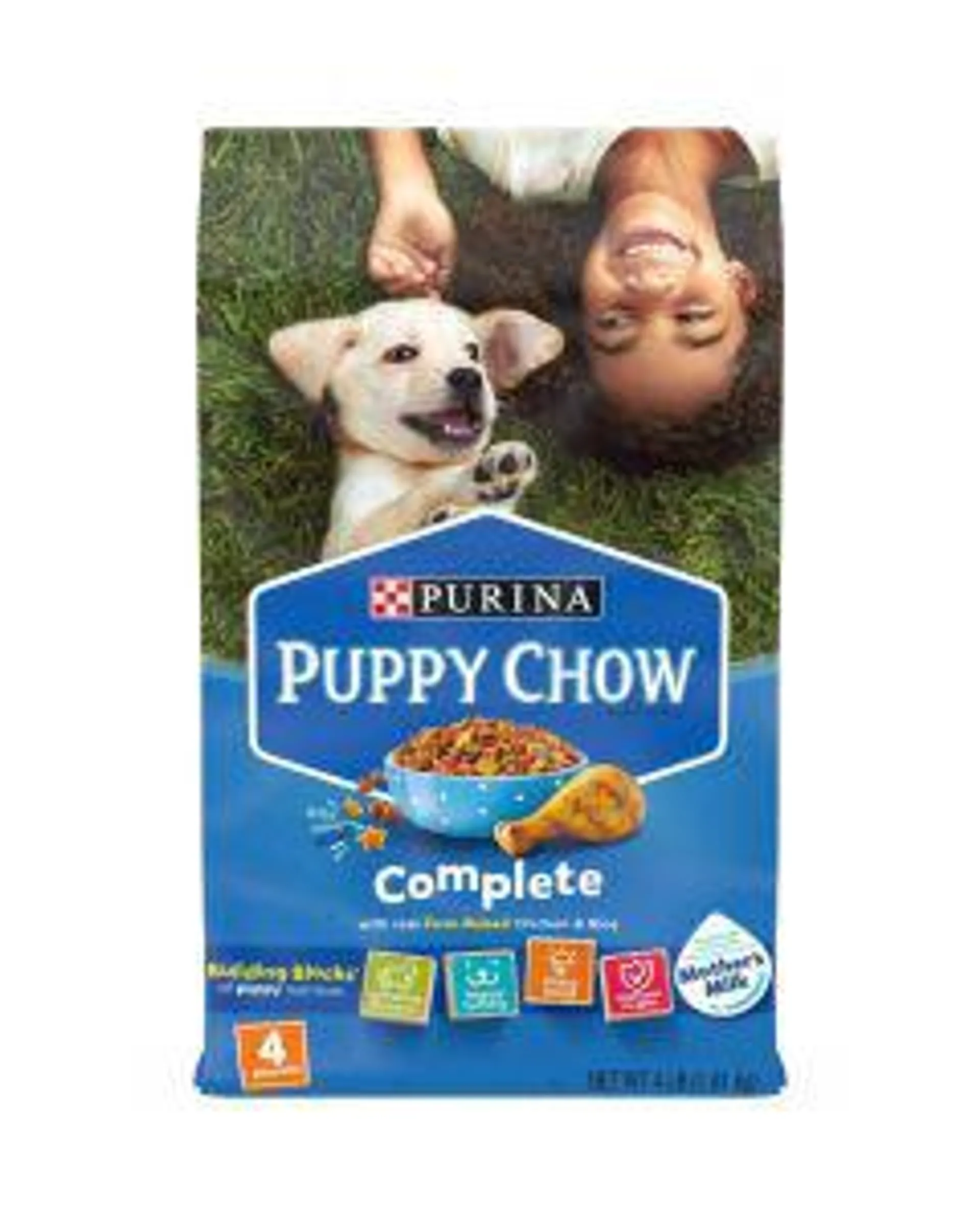 Purina Puppy Chow Complete With Real Chicken Dry Puppy Food, 4 lbs