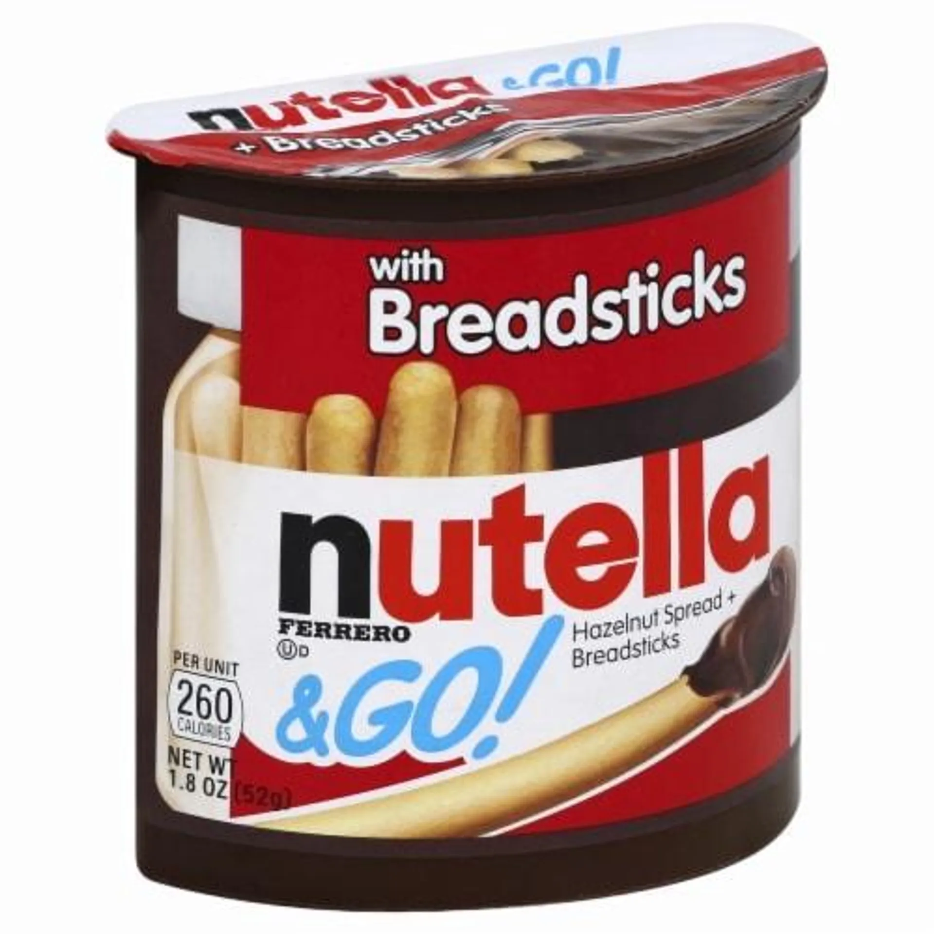 Hazelnut Spread and Breadsticks (Pack of 10)