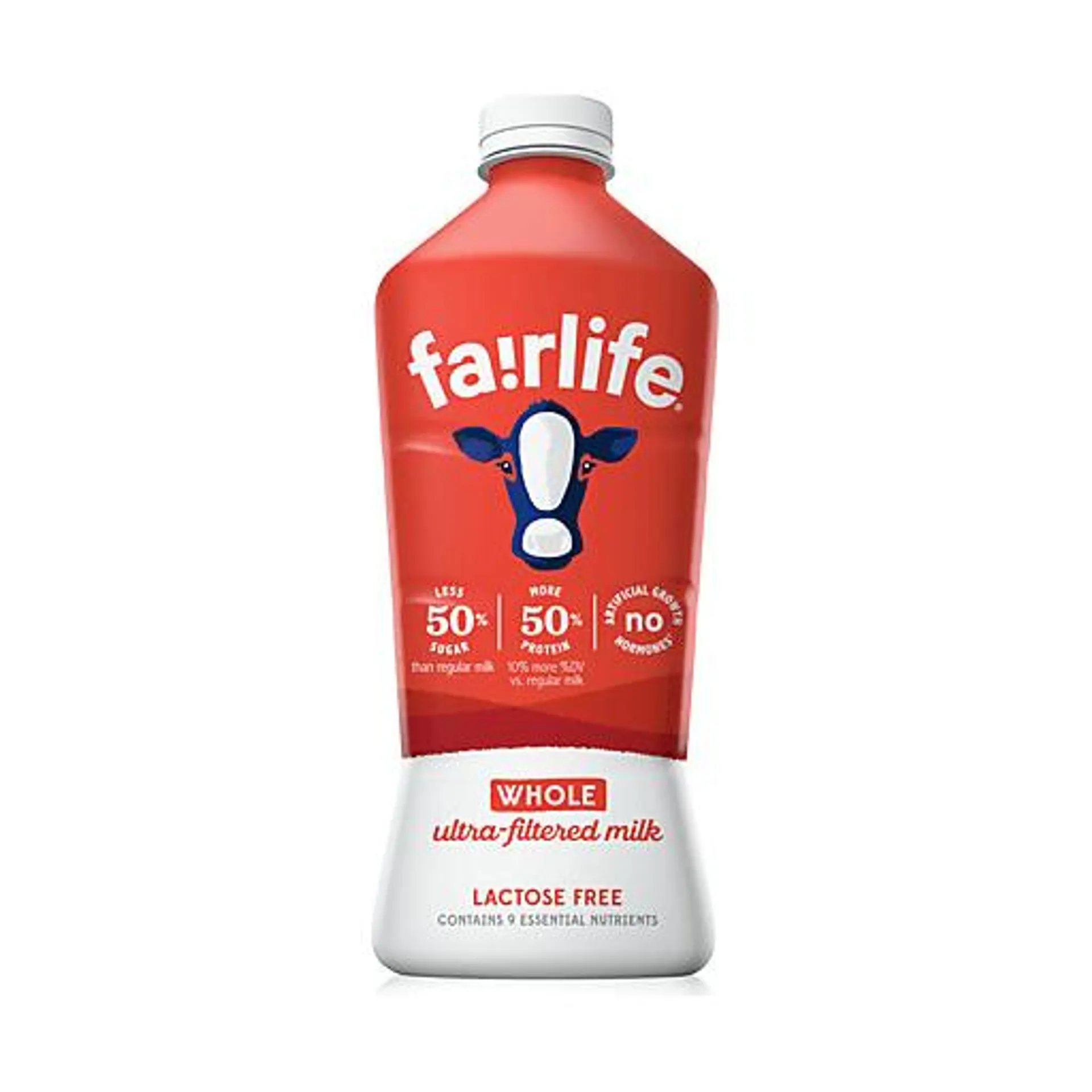 Fairlife Lactose Free Ultra-Filtered Whole Milk 52 fl oz jug