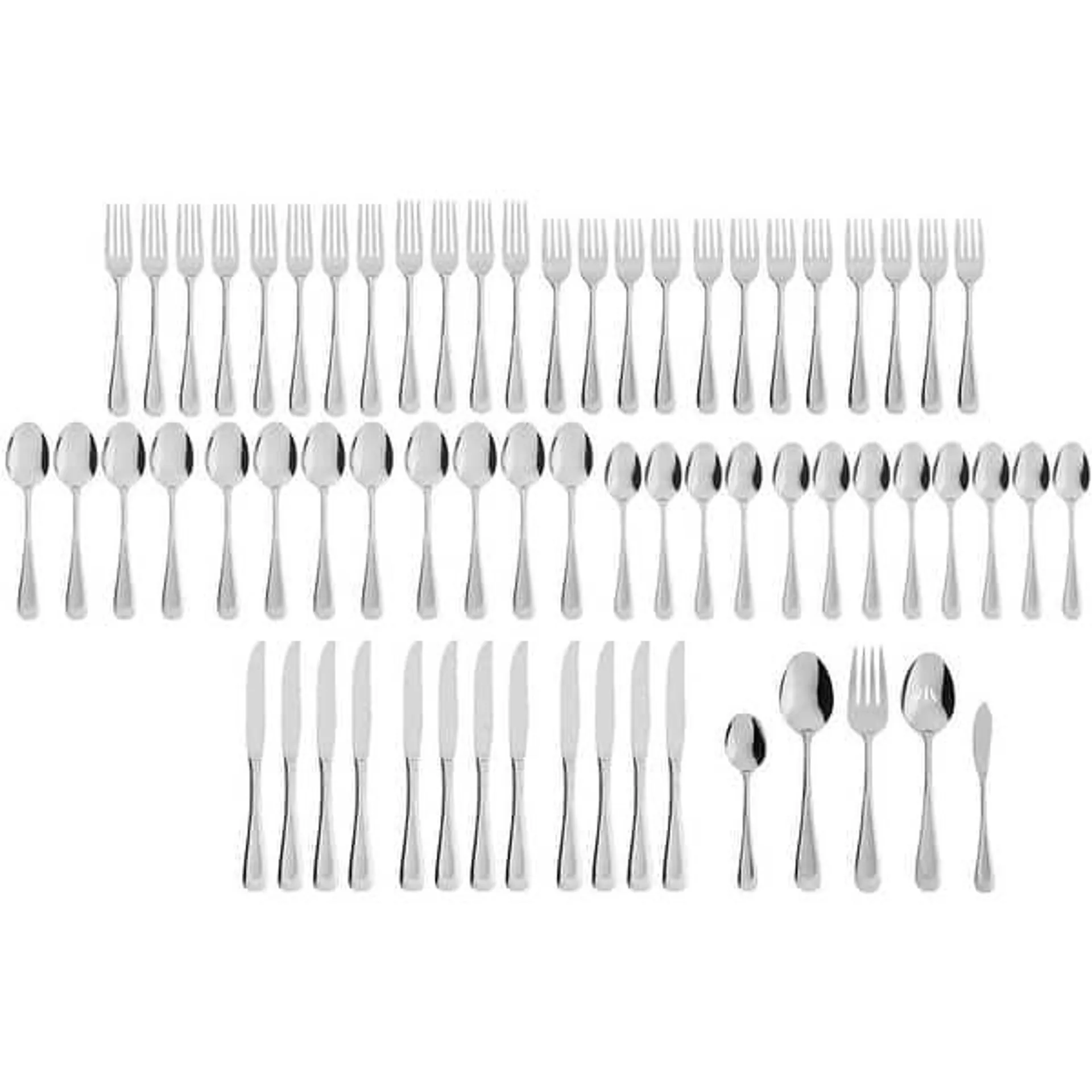 Oneida 'Satin Sand Dune' 45-piece Flatware Set