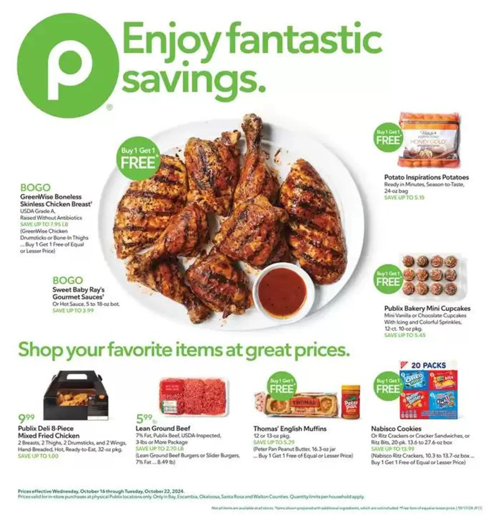 Weekly ad Discounts and promotions from October 16 to October 22 2024 - Page 1